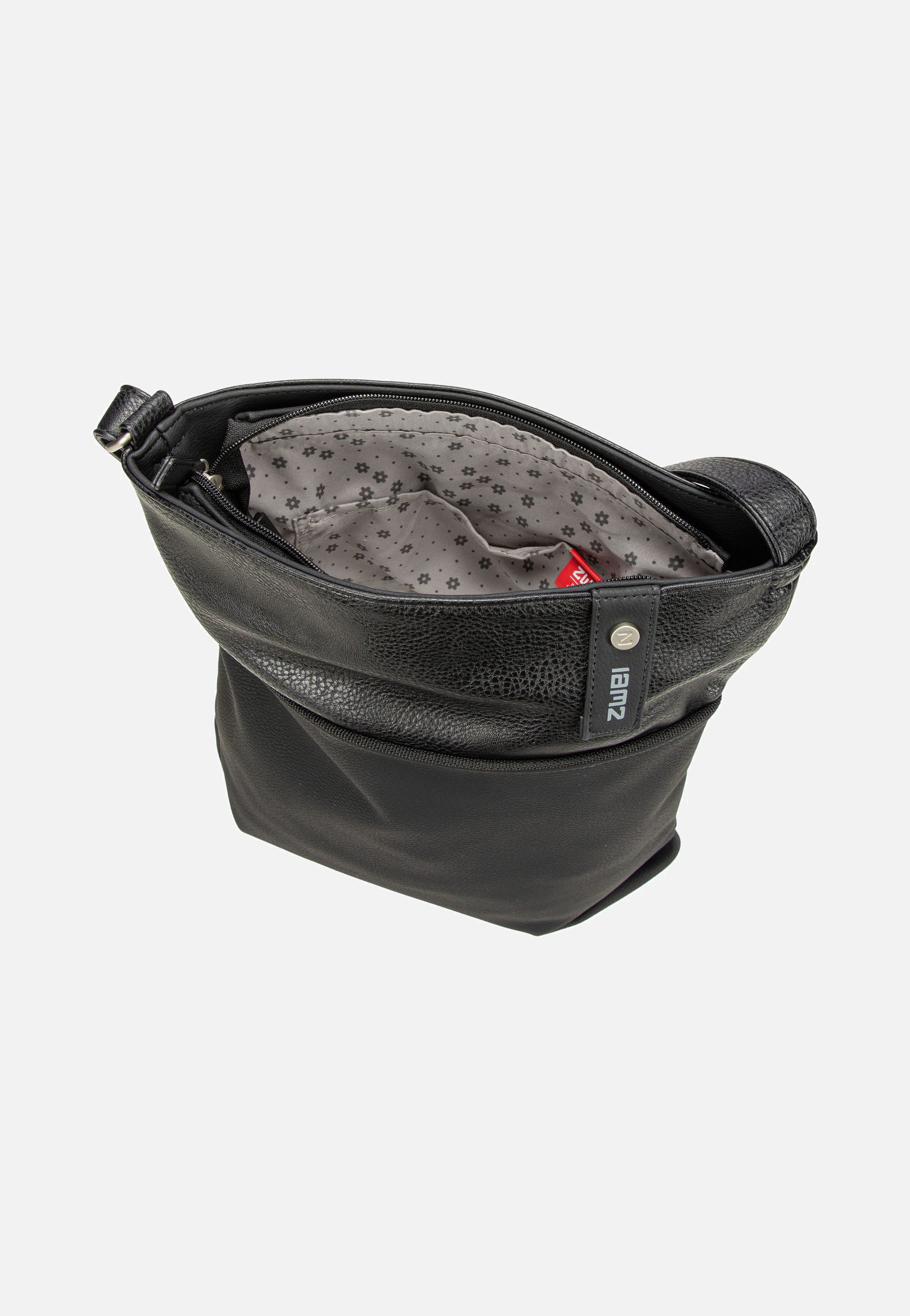 zwei Jana J10 Nubuk/Black Beuteltasche