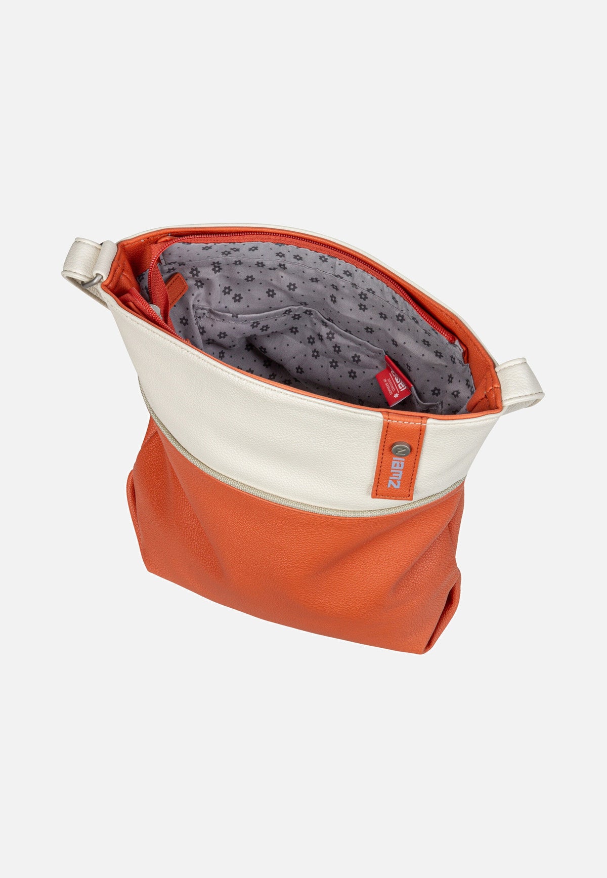 zwei Jana J10 Papaya Beuteltasche