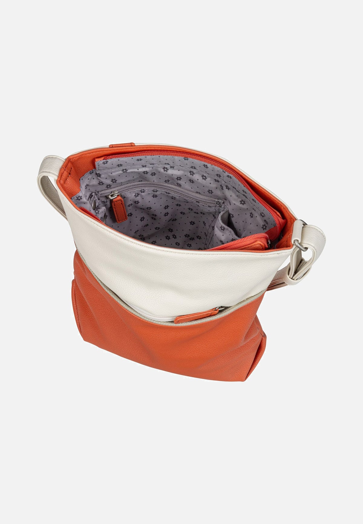 zwei Jana J10 Papaya Beuteltasche