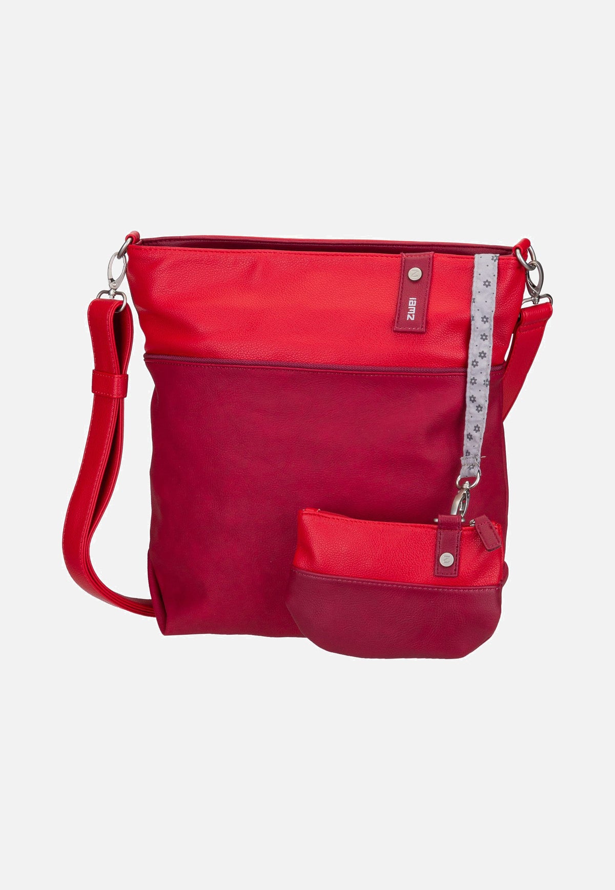 zwei Jana J12 Cherry Beuteltasche