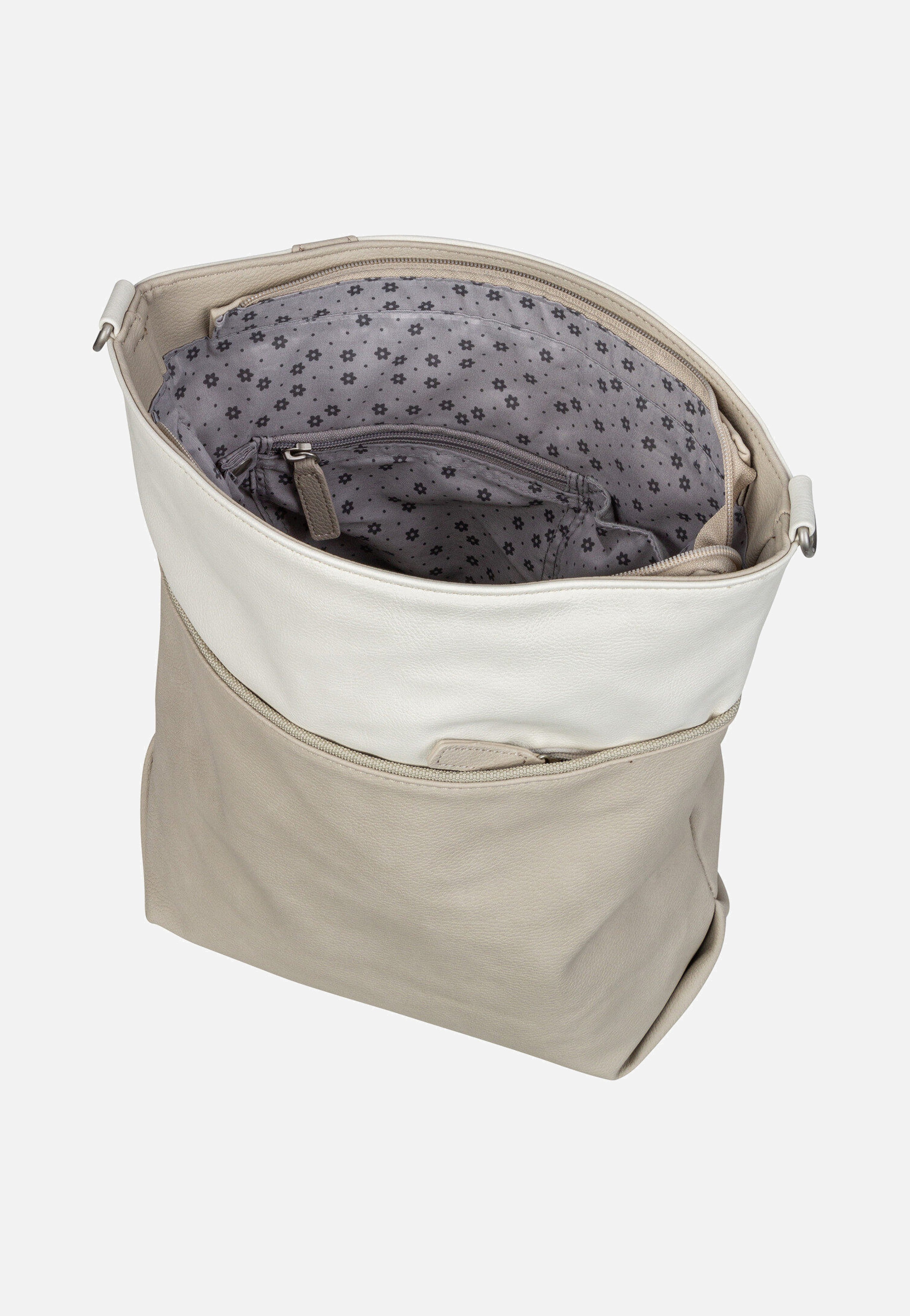 zwei Jana J12 Nubuk/Linen Beuteltasche
