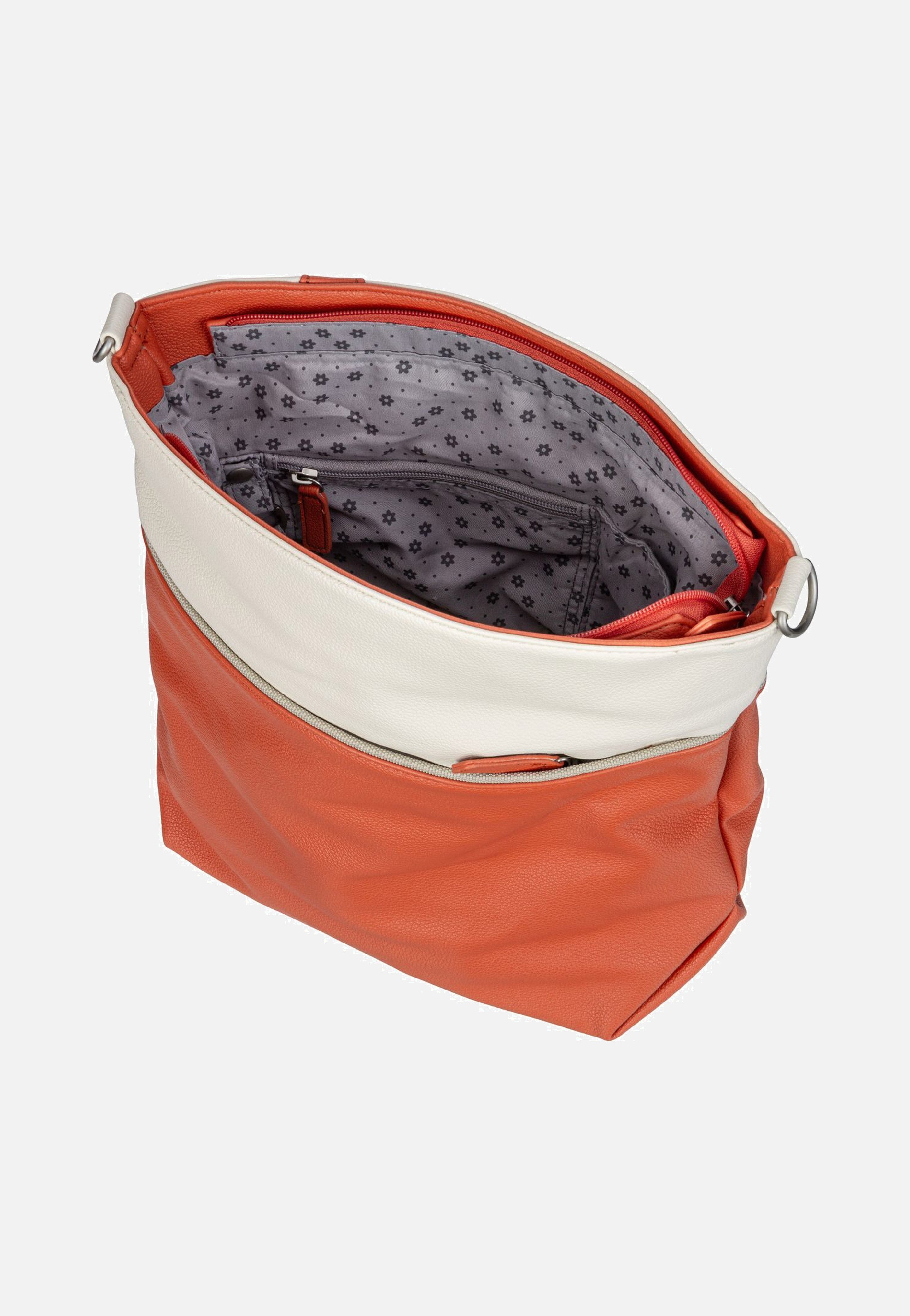 zwei Jana J12 Papaya Beuteltasche