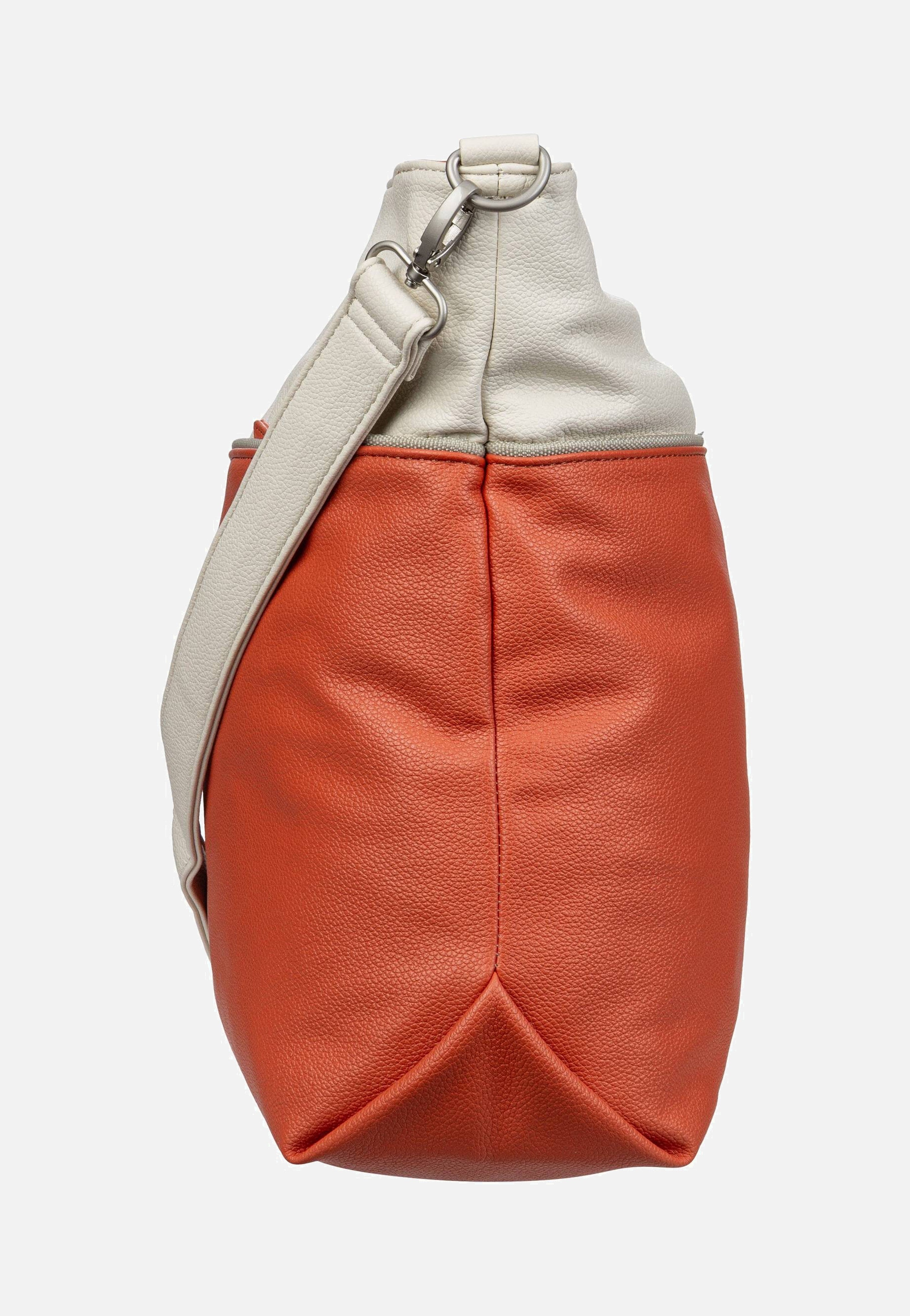 zwei Jana J12 Papaya Beuteltasche