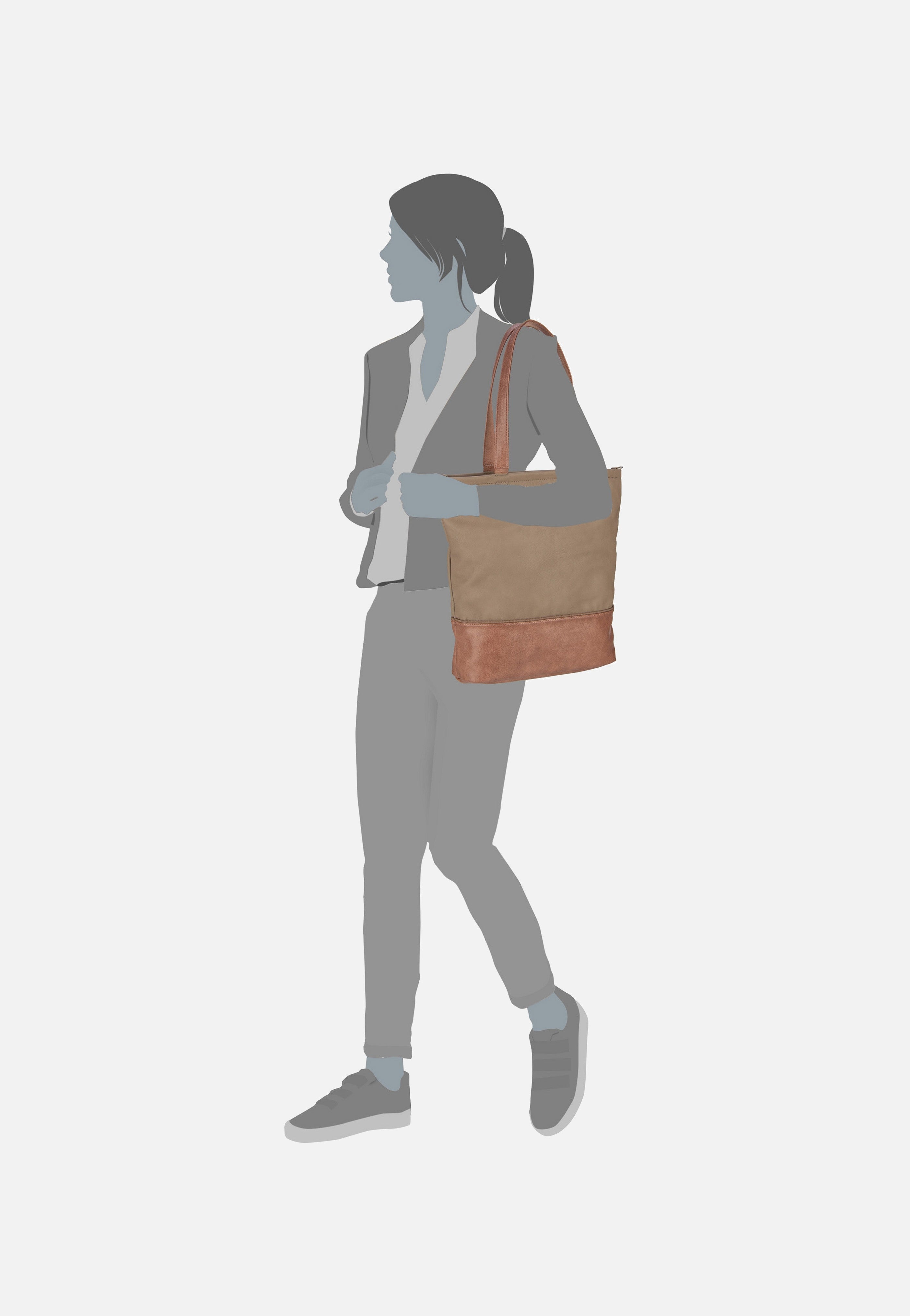 zwei Jana J145 Blush Shopper