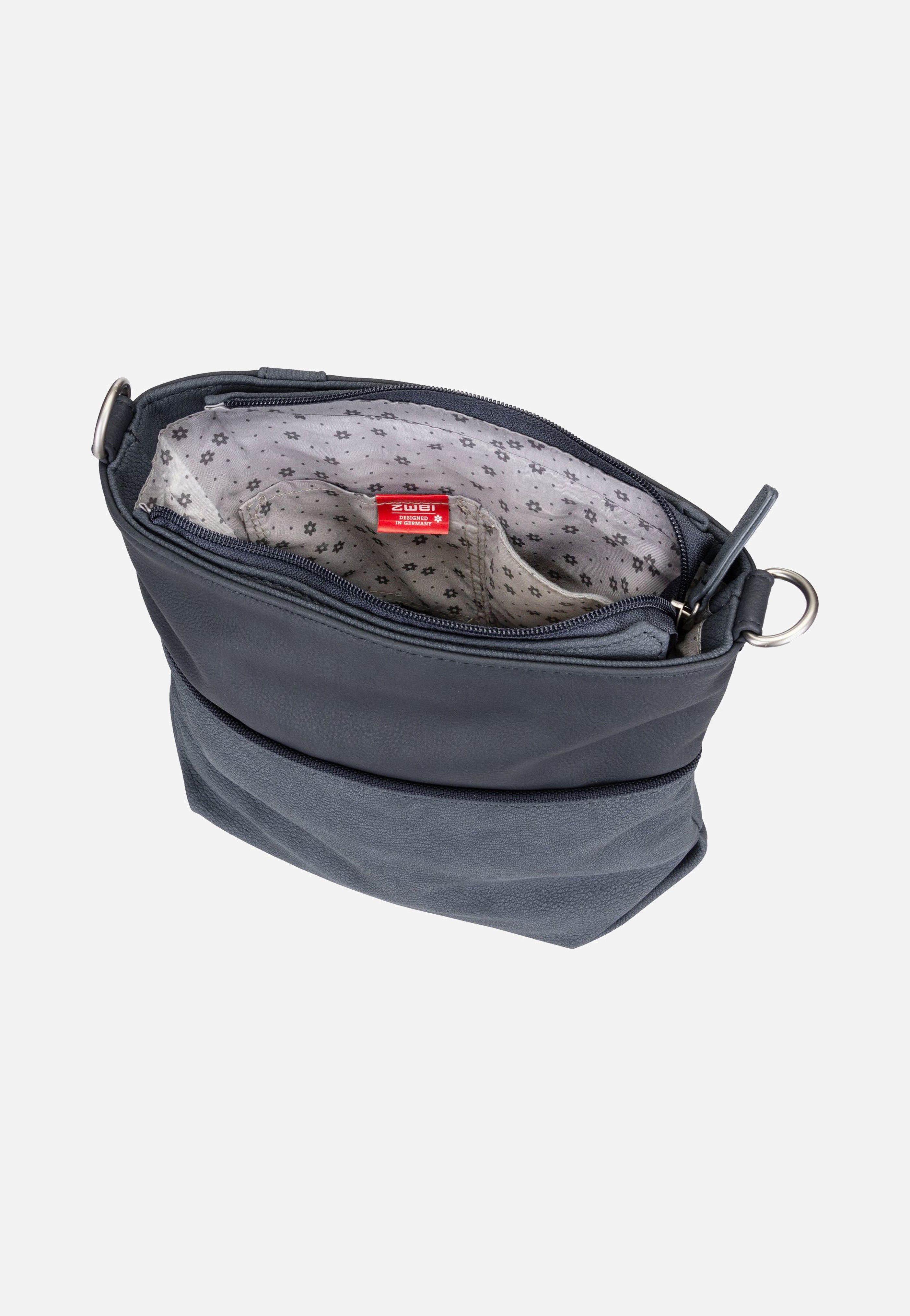 zwei Jana J8 Nubuk/Ink Beuteltasche