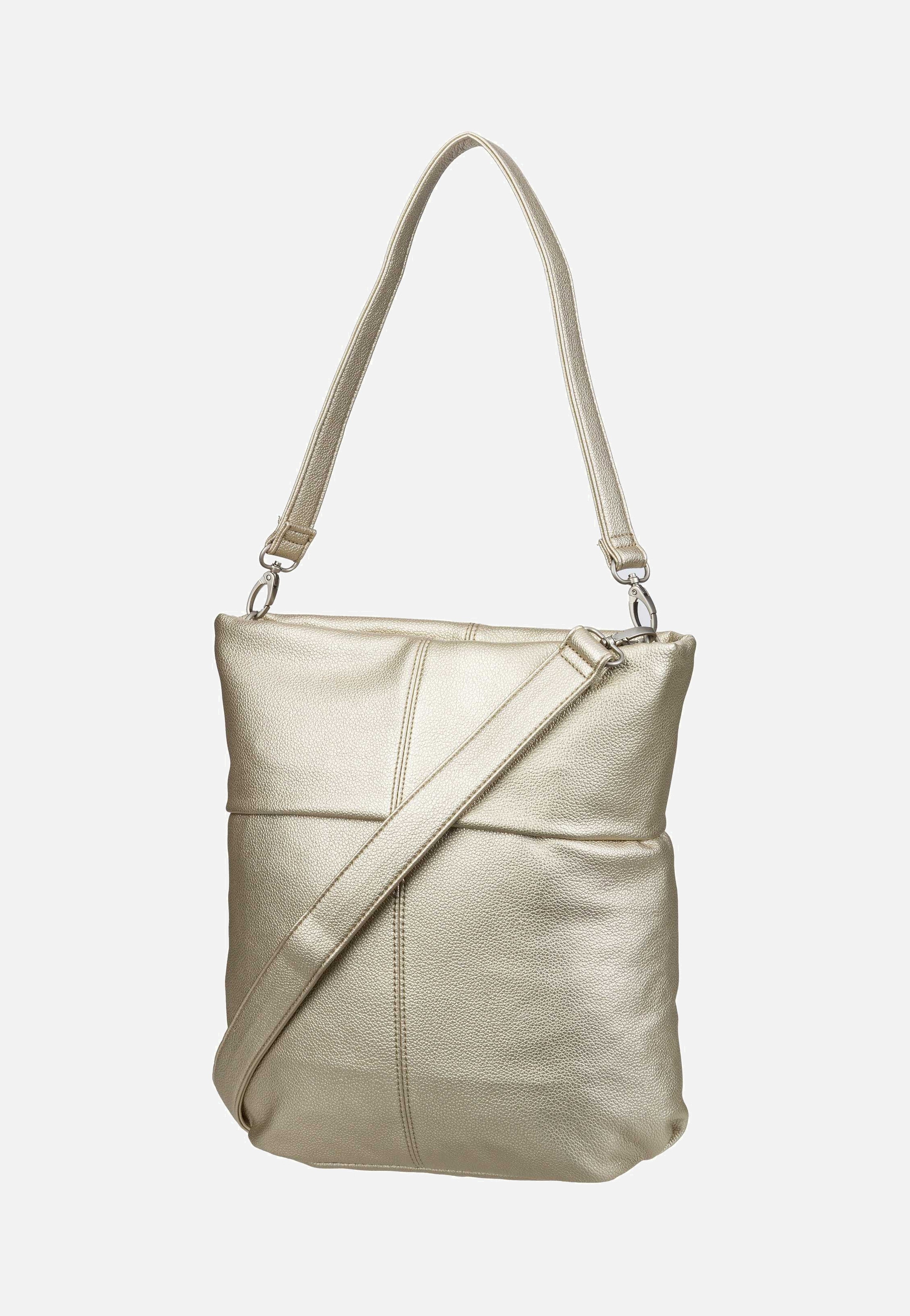 zwei Mademoiselle M12 Gold Hobo Bag