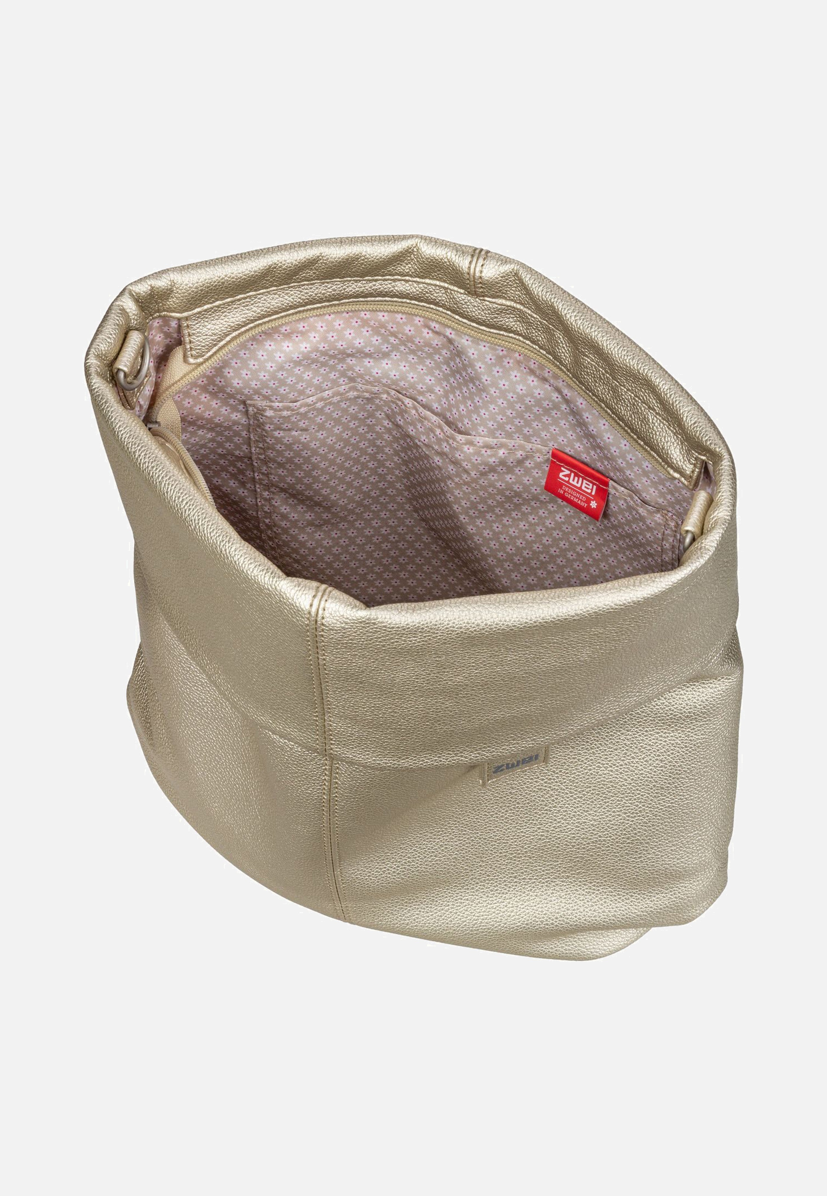 zwei Mademoiselle M12 Gold Hobo Bag