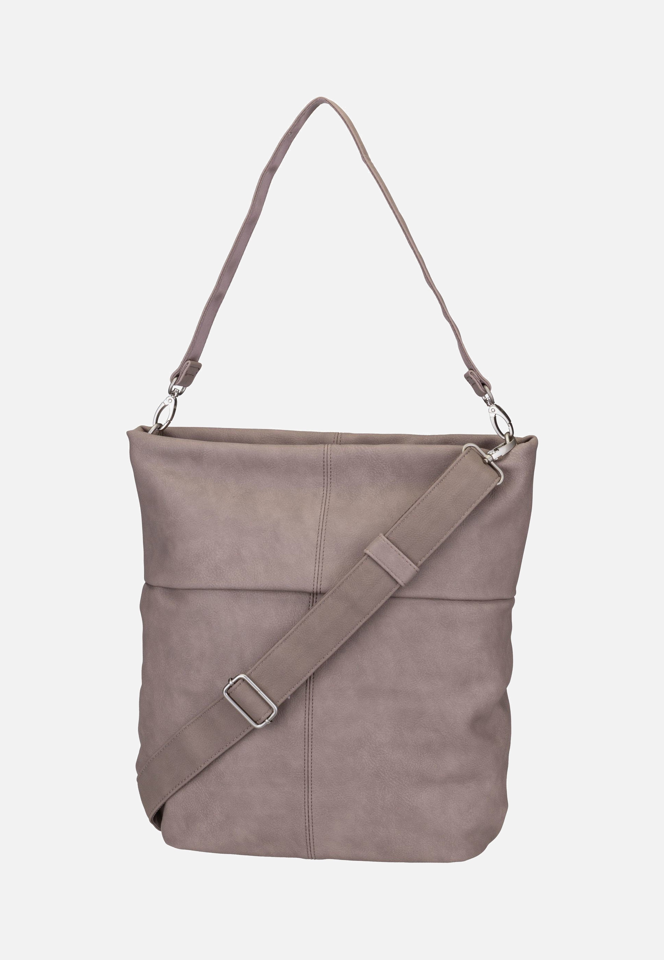 zwei Mademoiselle M140 Cappuccino Hobo Bag