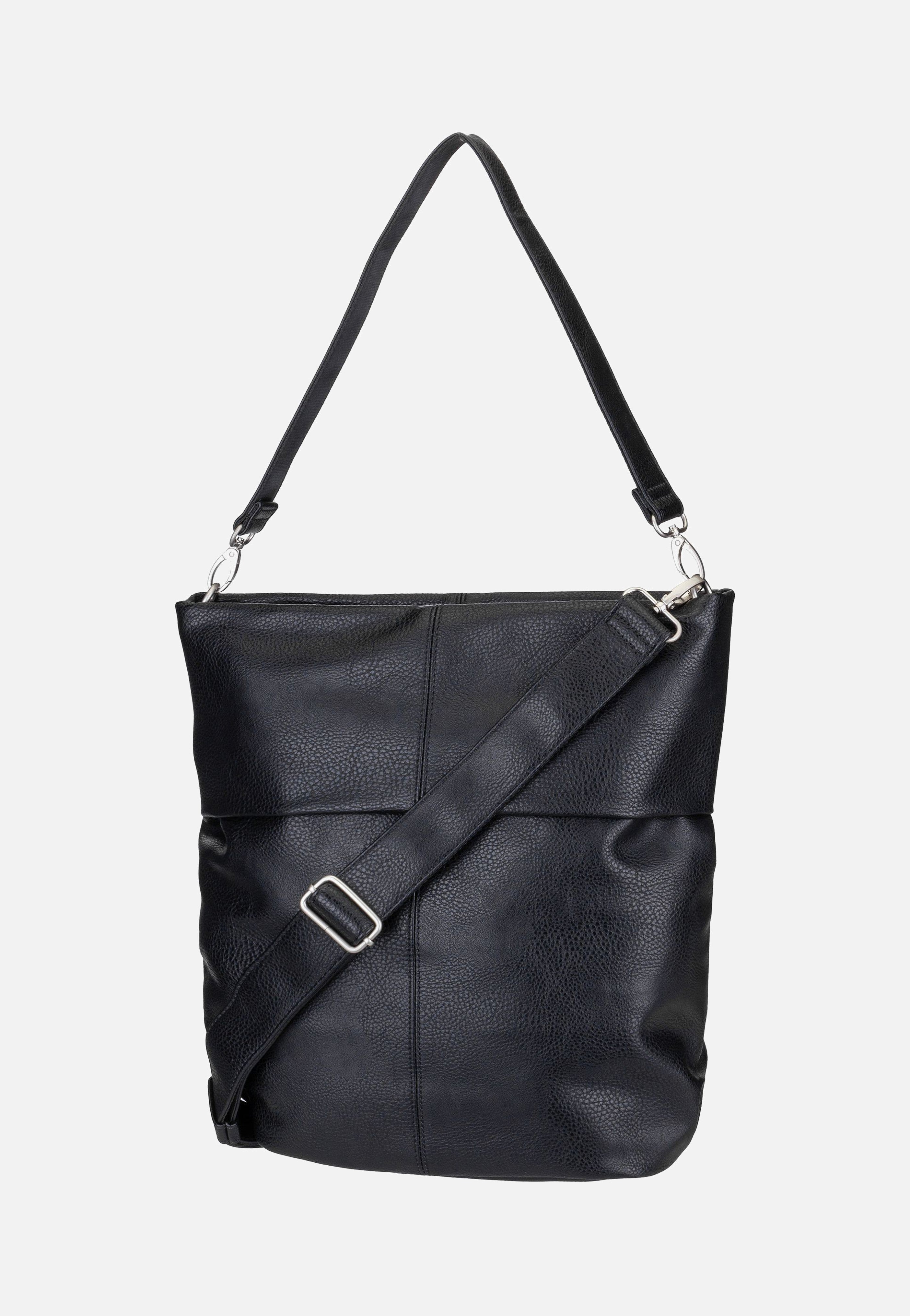 zwei Mademoiselle M140 Noir Hobo Bag