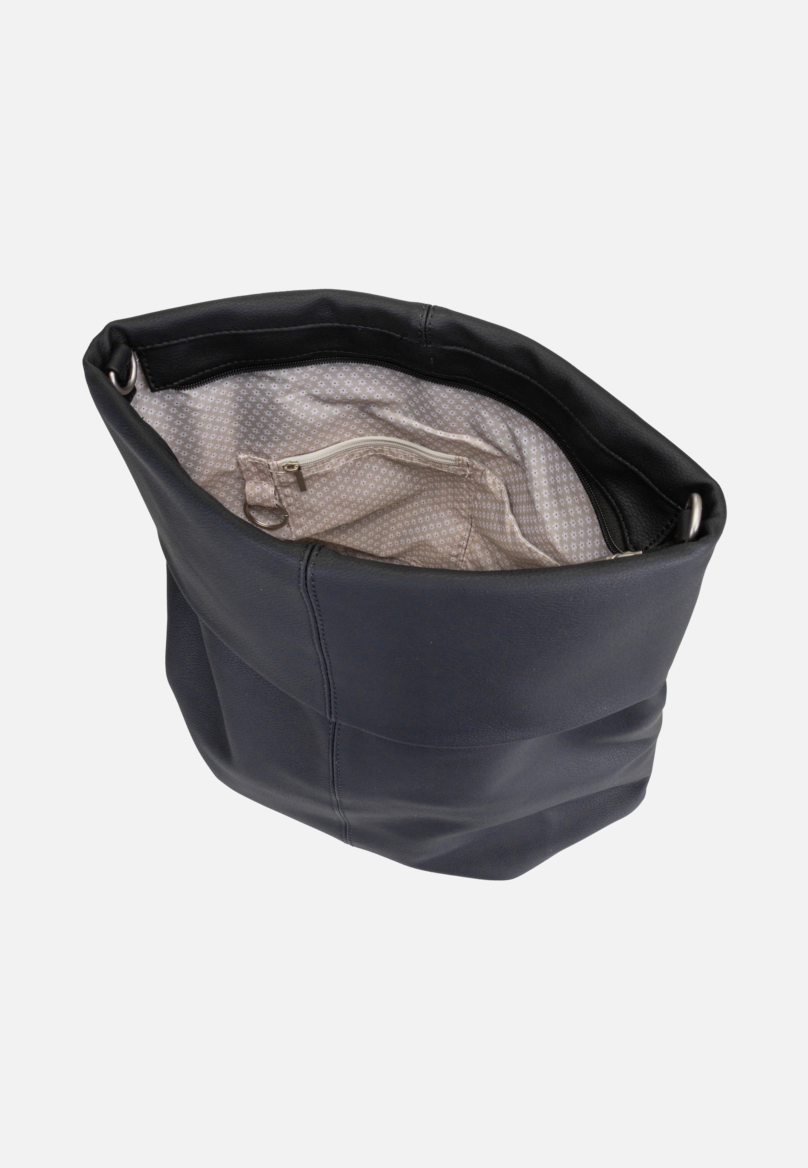 zwei Mademoiselle M140 Nubuk/Black Hobo Bag