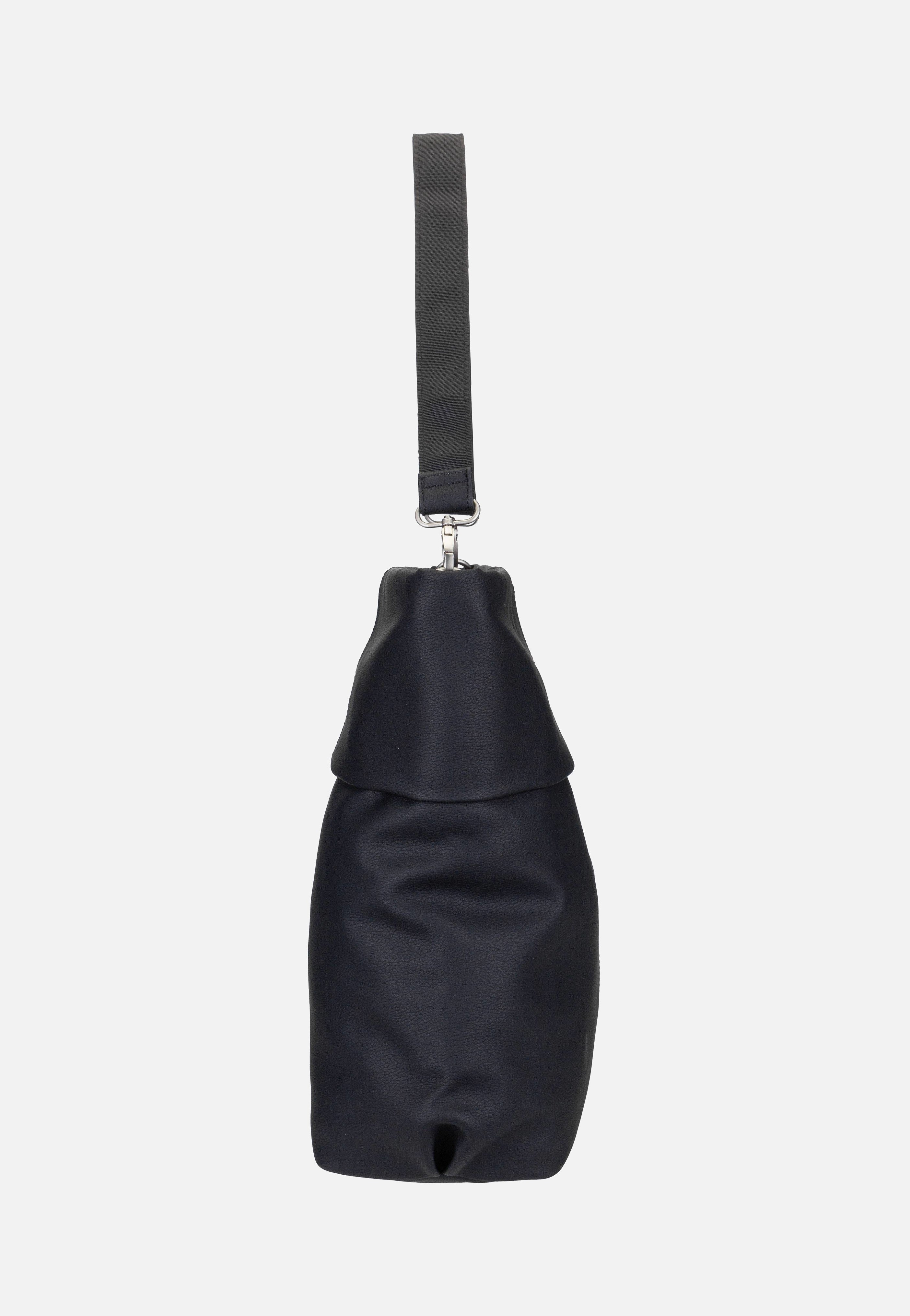 zwei Mademoiselle M140 Nubuk/Black Hobo Bag