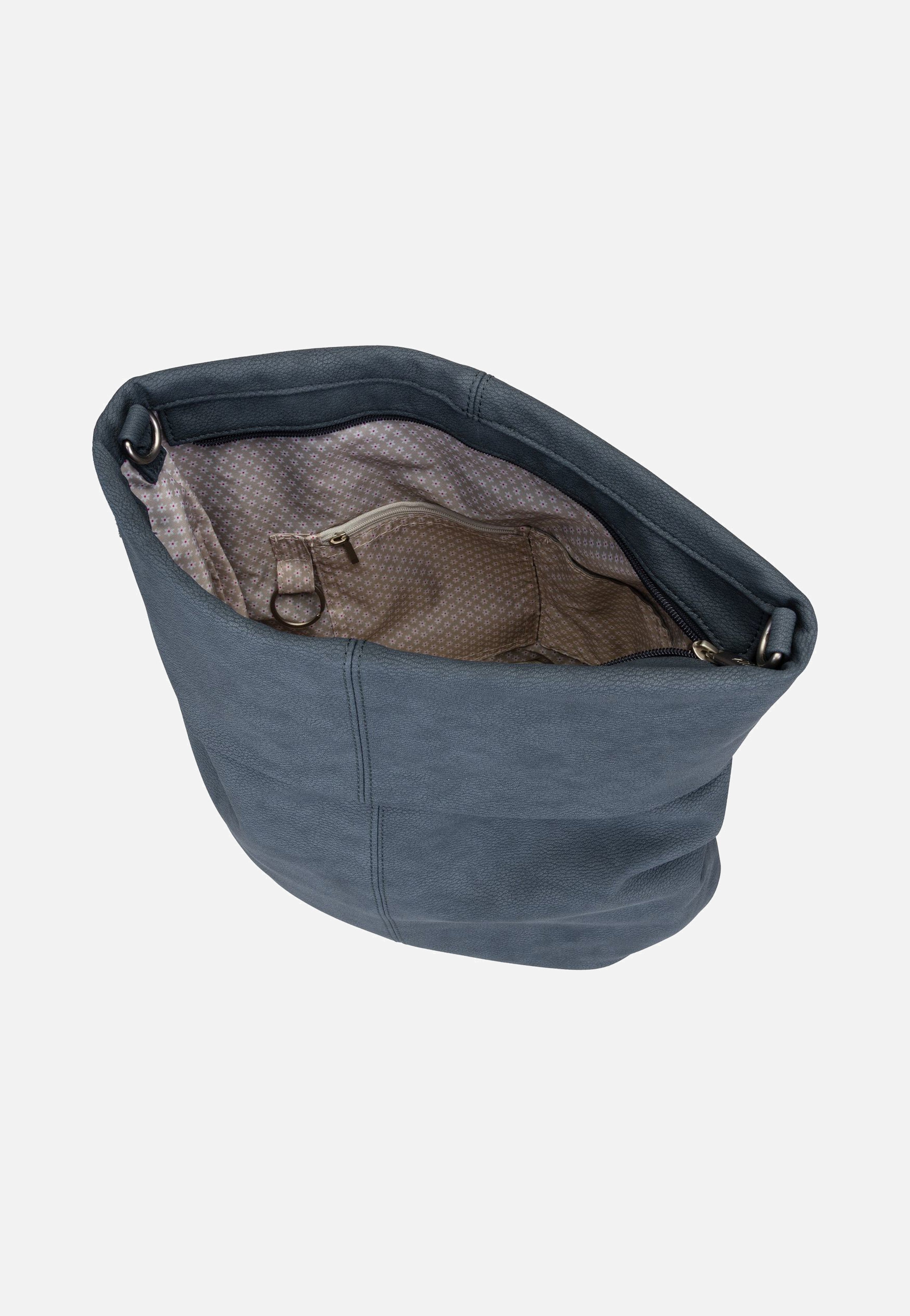 zwei Mademoiselle M140 Nubuk/Blue Hobo Bag