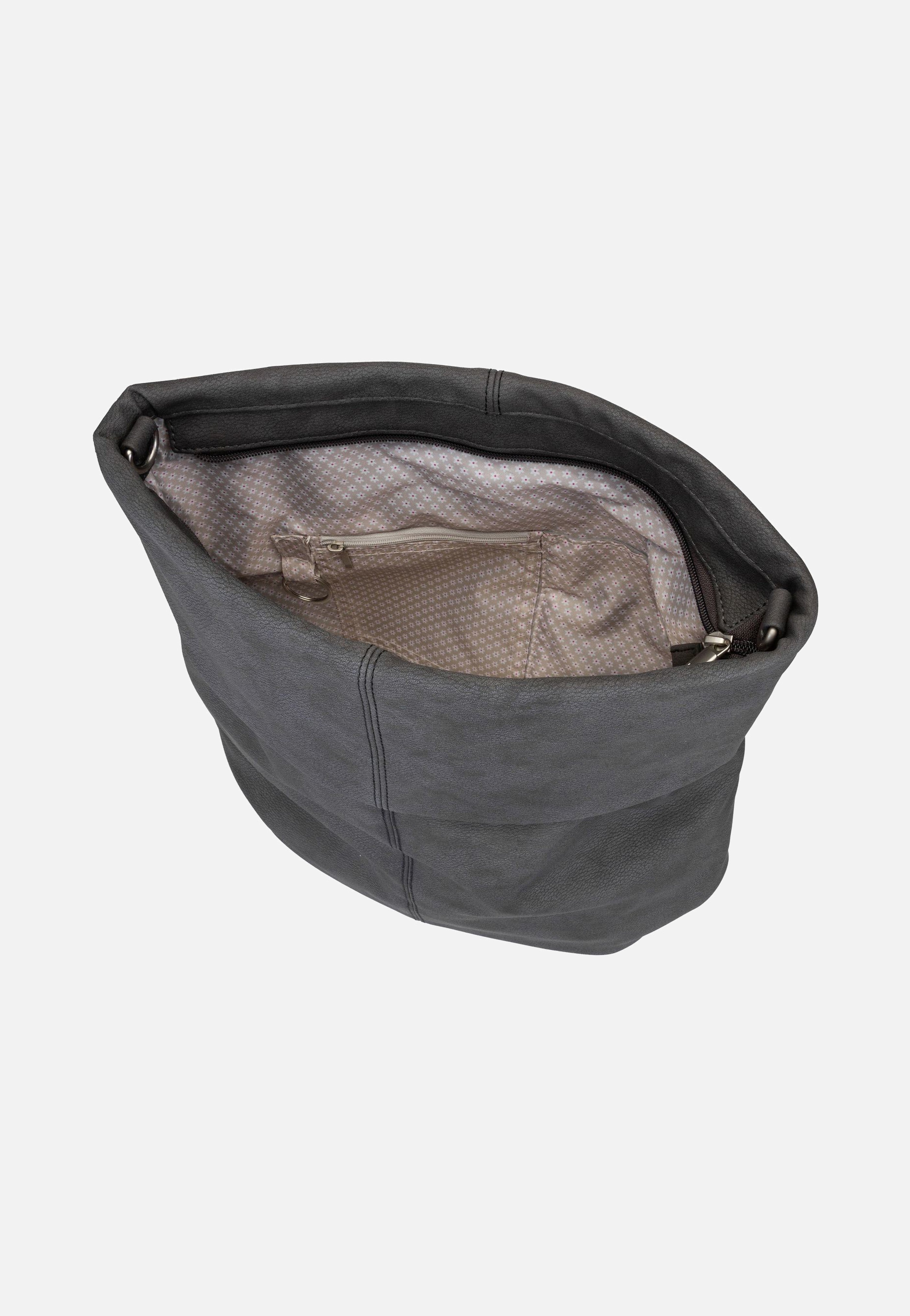 zwei Mademoiselle M140 Nubuk/Stone Hobo Bag