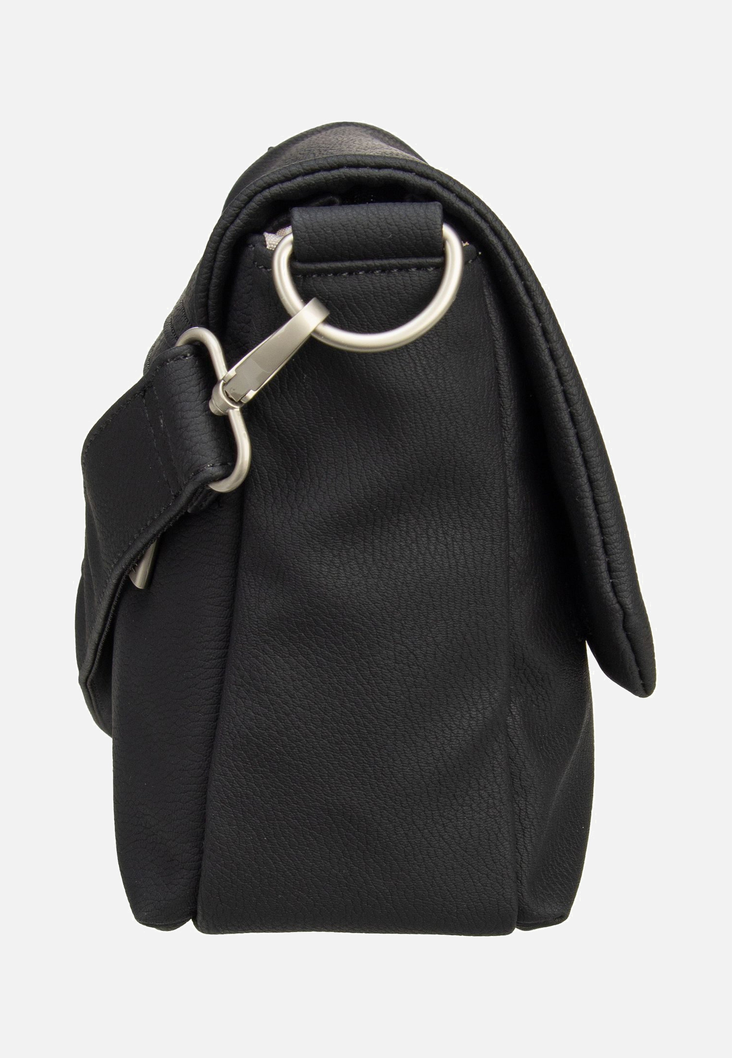 zwei Mademoiselle M60 Nubuk/Black Messenger Bag