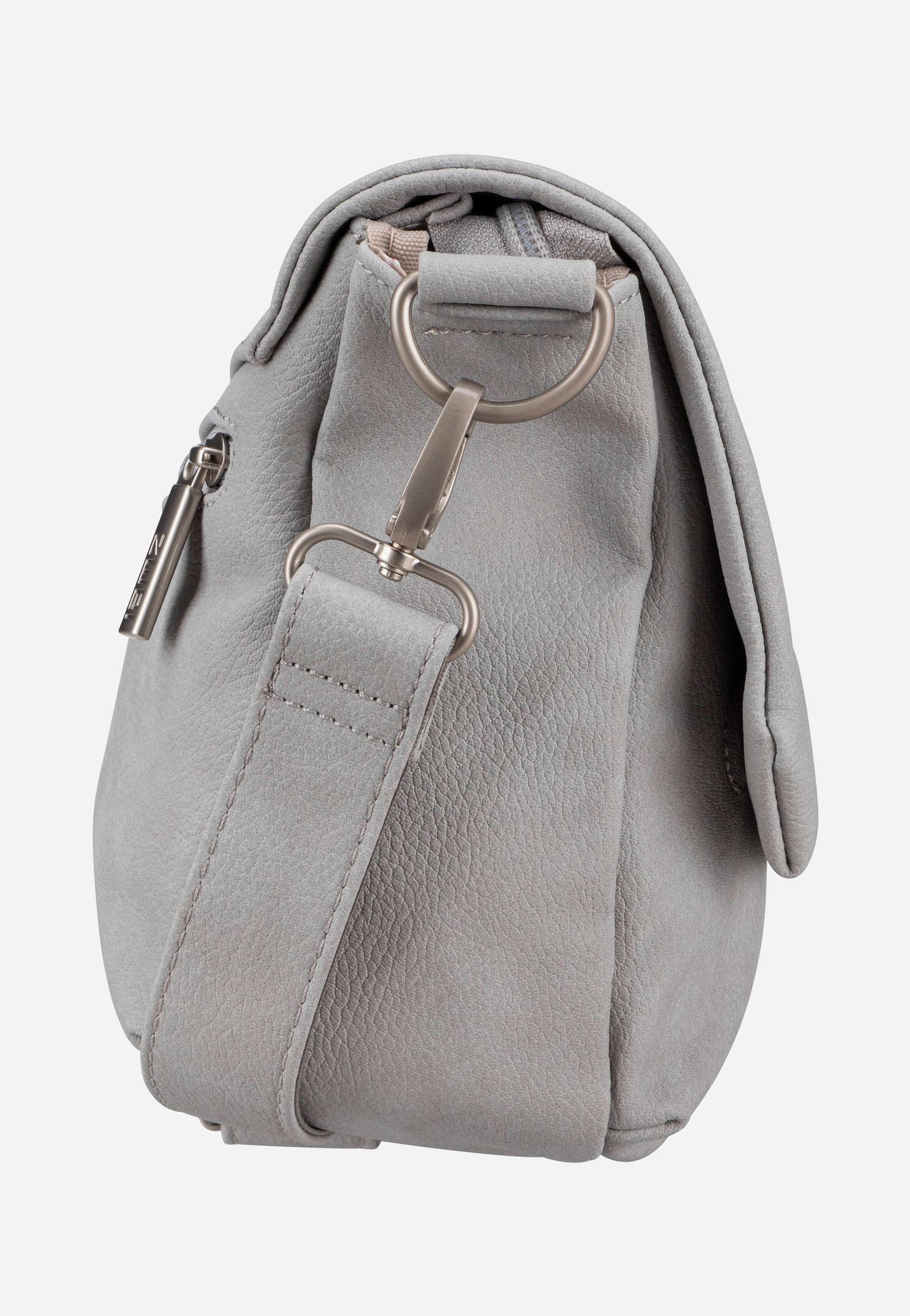 zwei Mademoiselle M60 Nubuk/Ice Messenger Bag