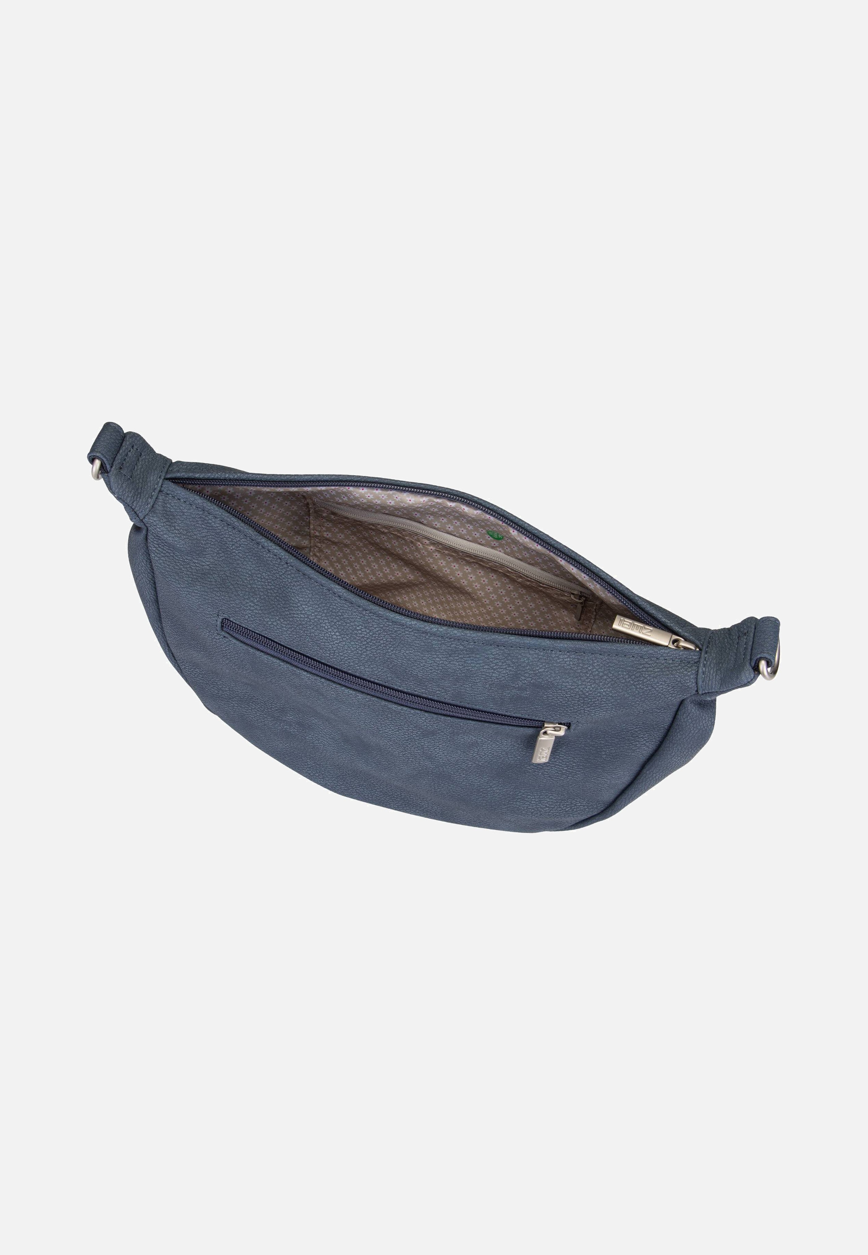 zwei Mademoiselle M70 Nubuk/Blue Sling Bag