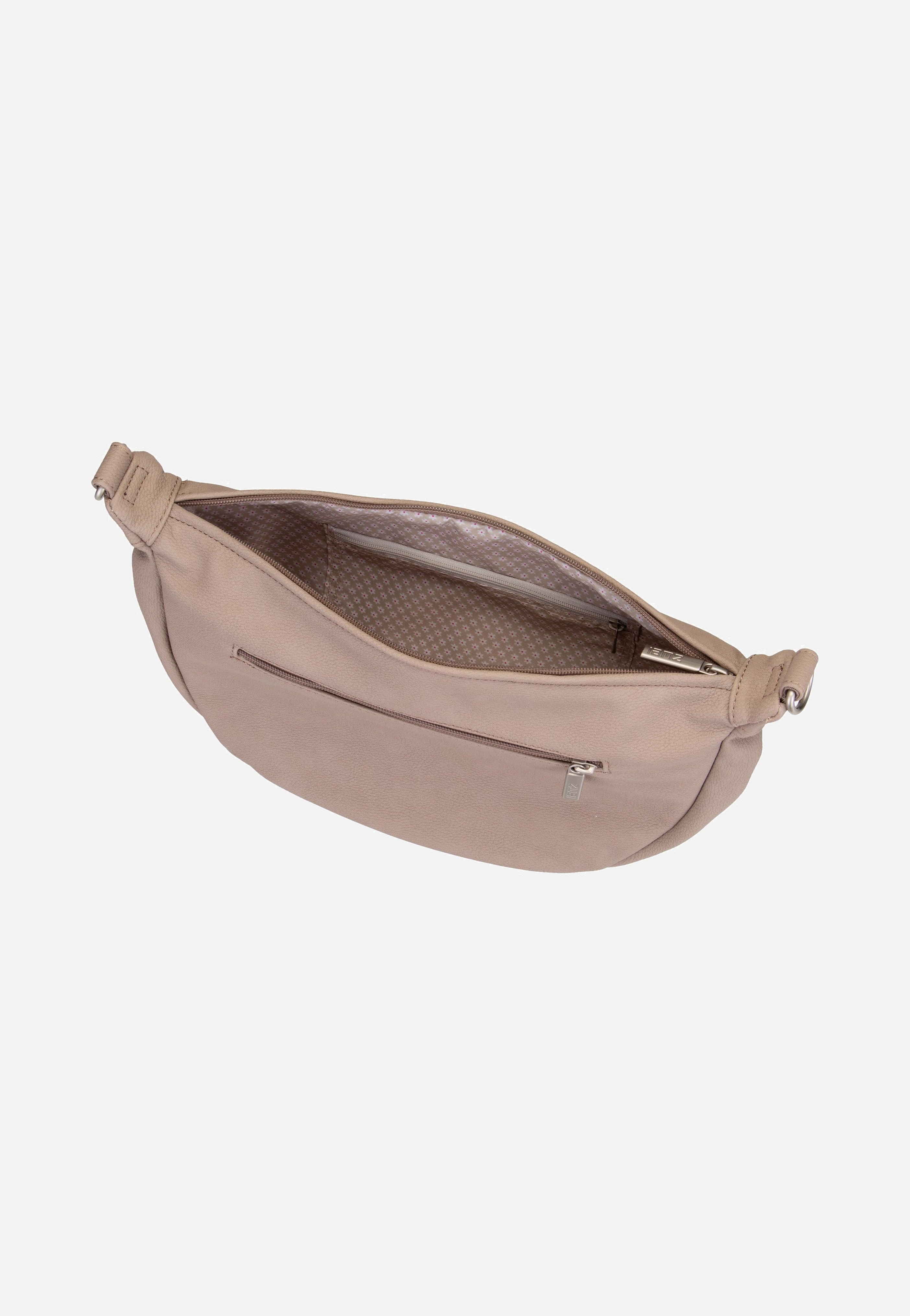 zwei Mademoiselle M70 Nubuk/Cappucino Sling Bag