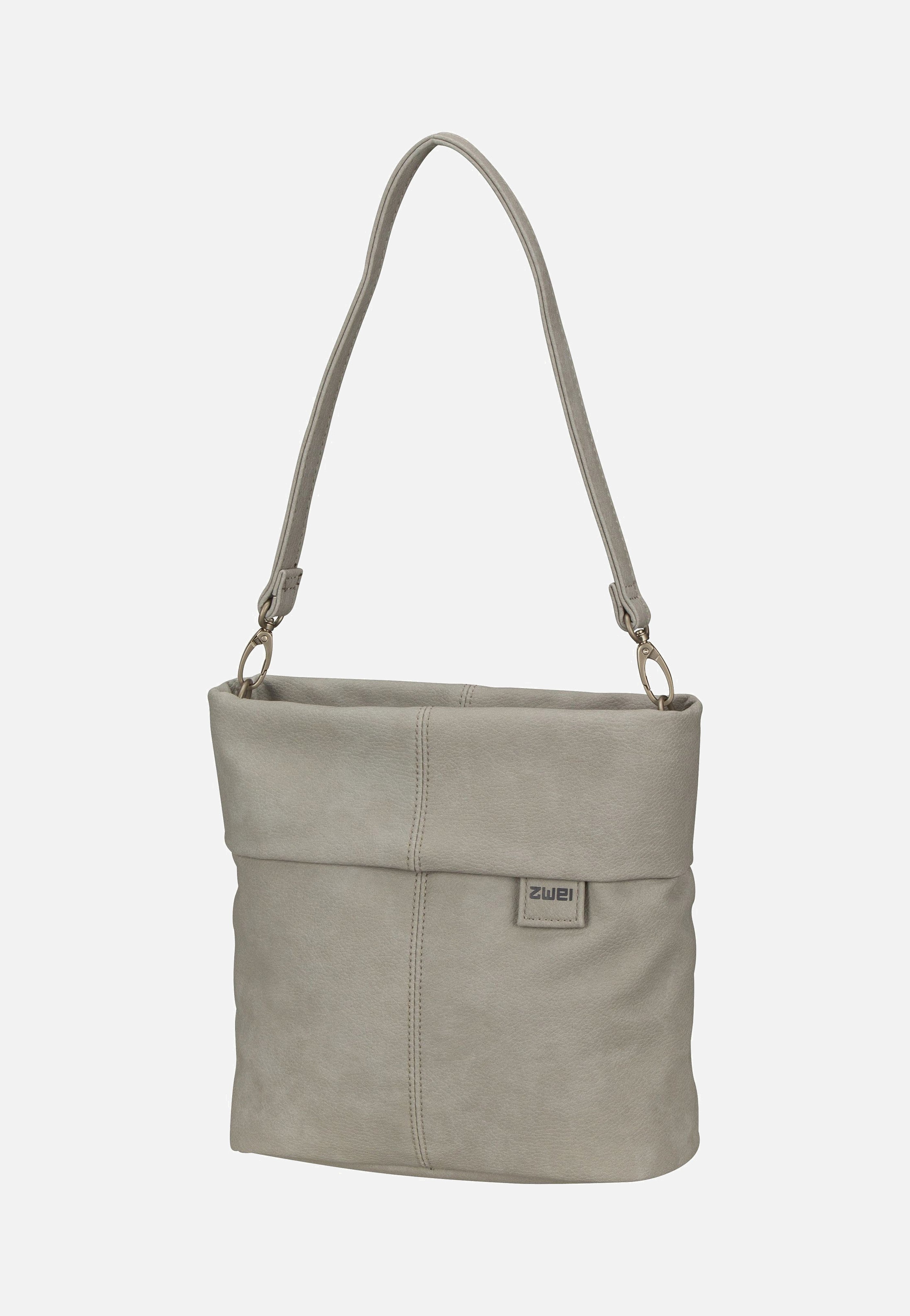 zwei Mademoiselle M8 Nubuk/Ice Beuteltasche