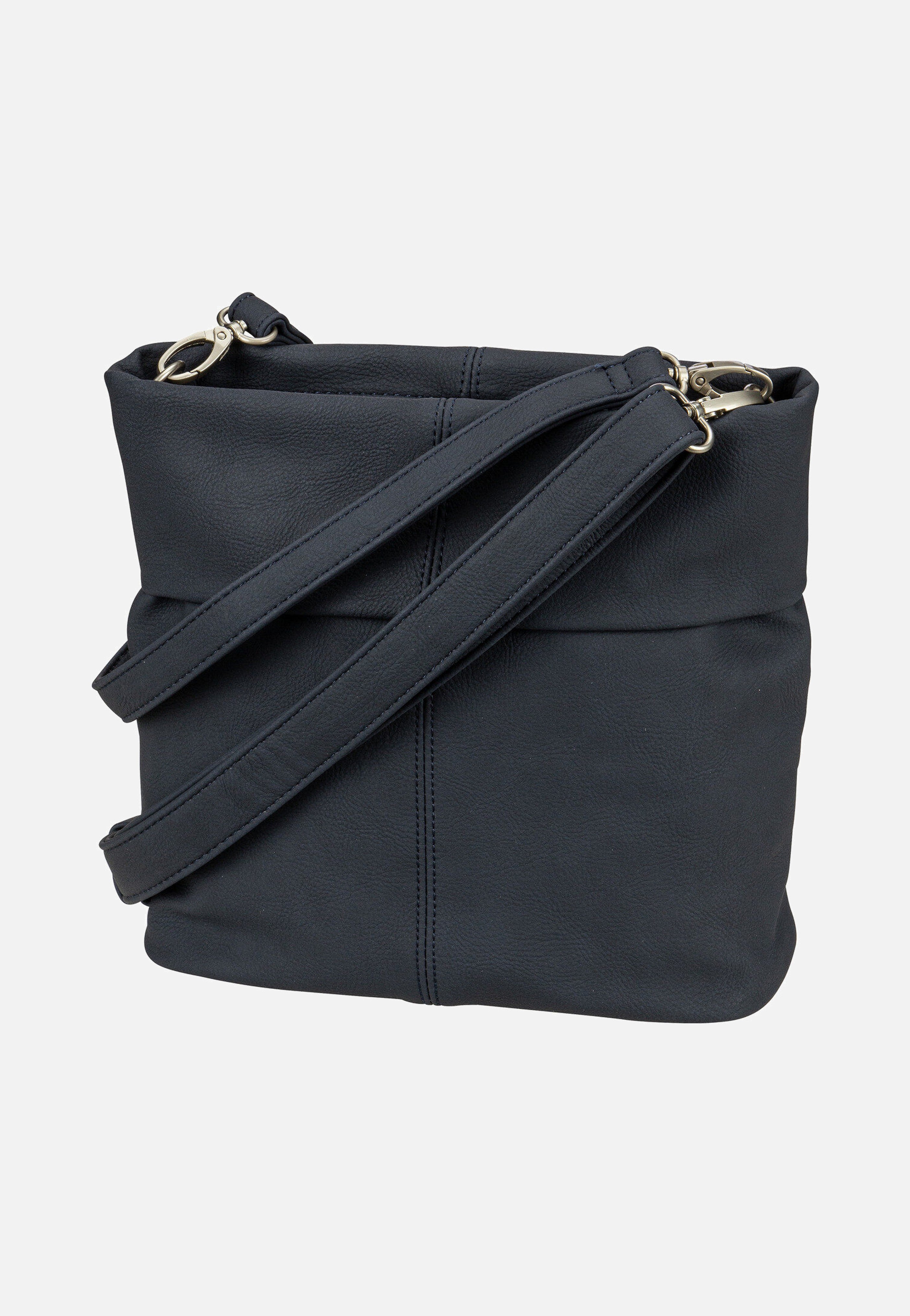 zwei Mademoiselle M8 Nubuk/Ink Beuteltasche