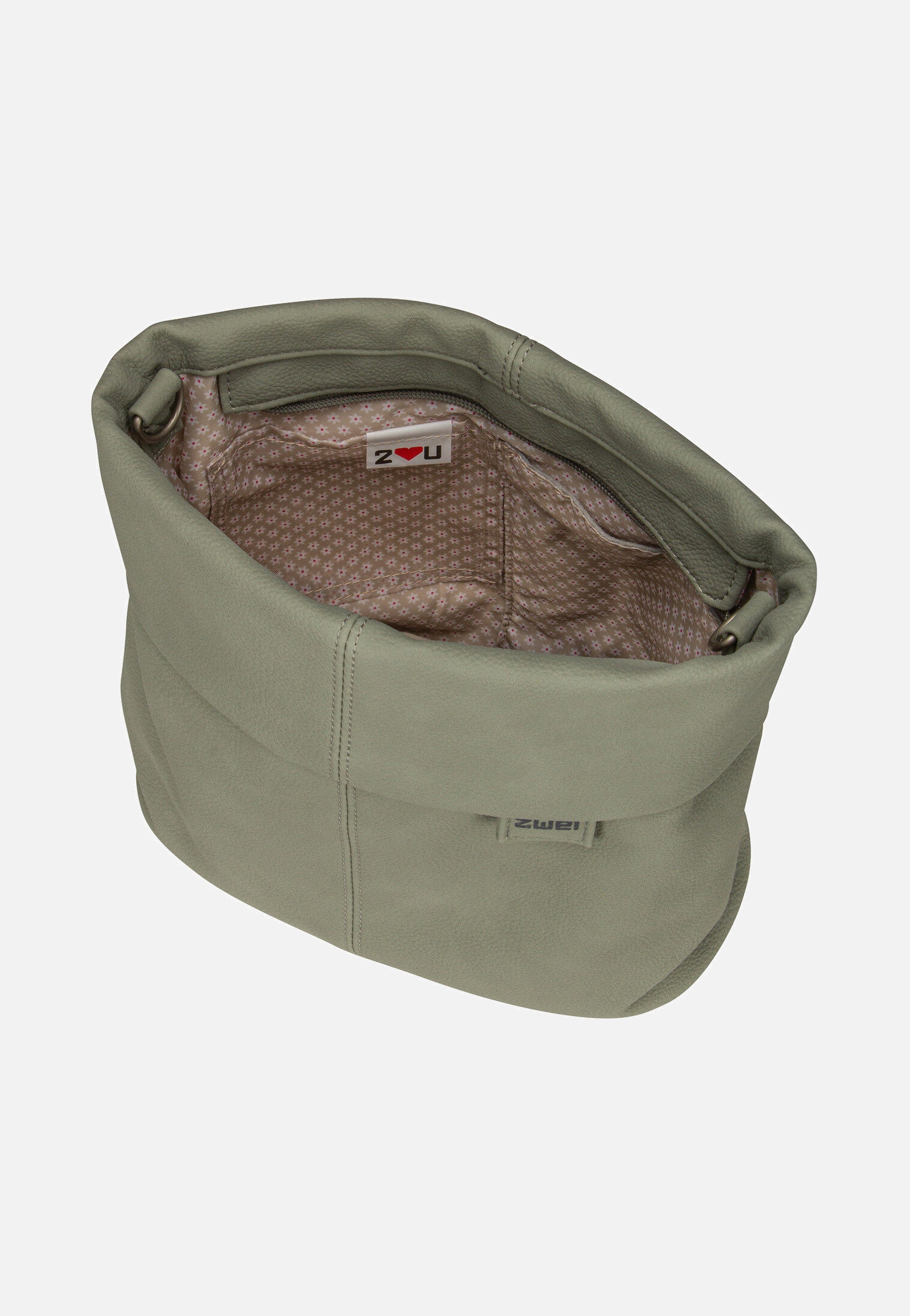 zwei Mademoiselle M8 Sage Beuteltasche