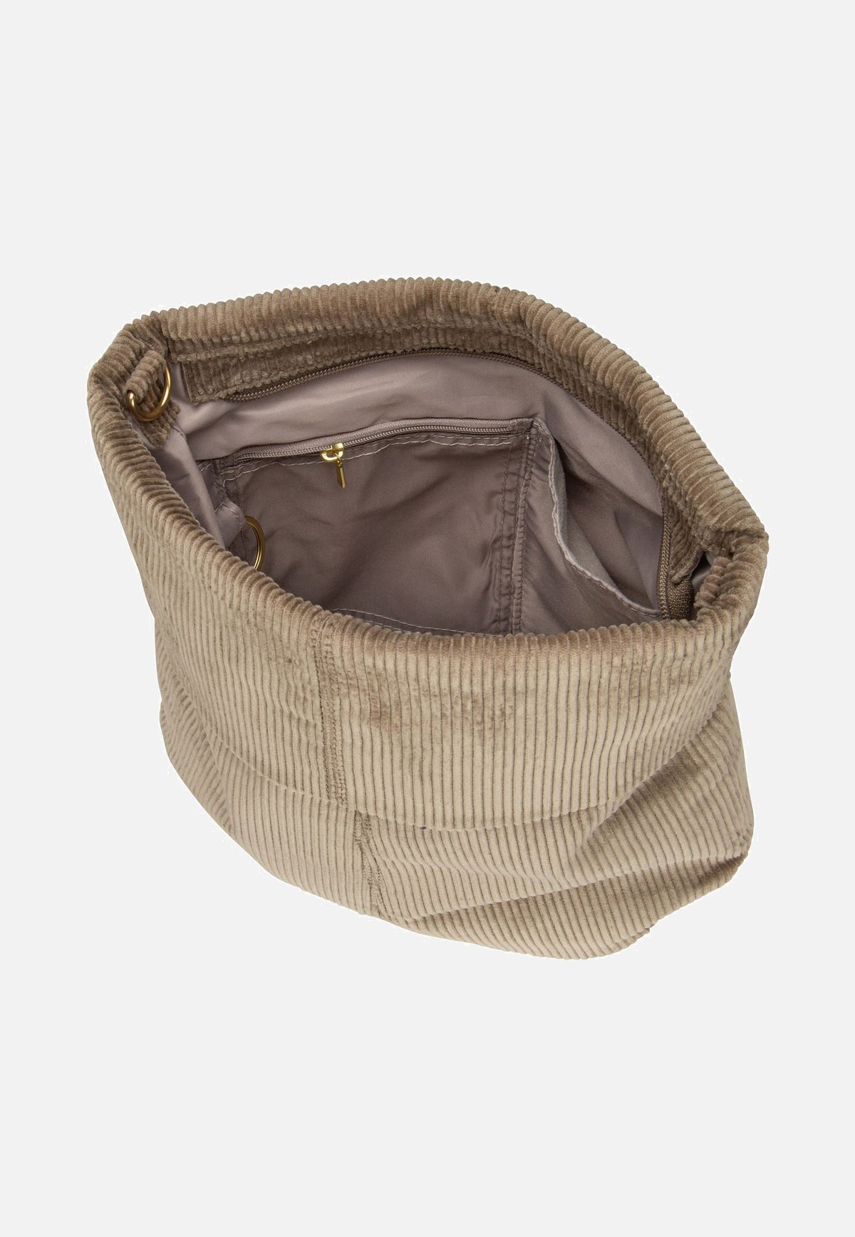 zwei Mademoiselle M90 Cord/Mocca Hobo Bag