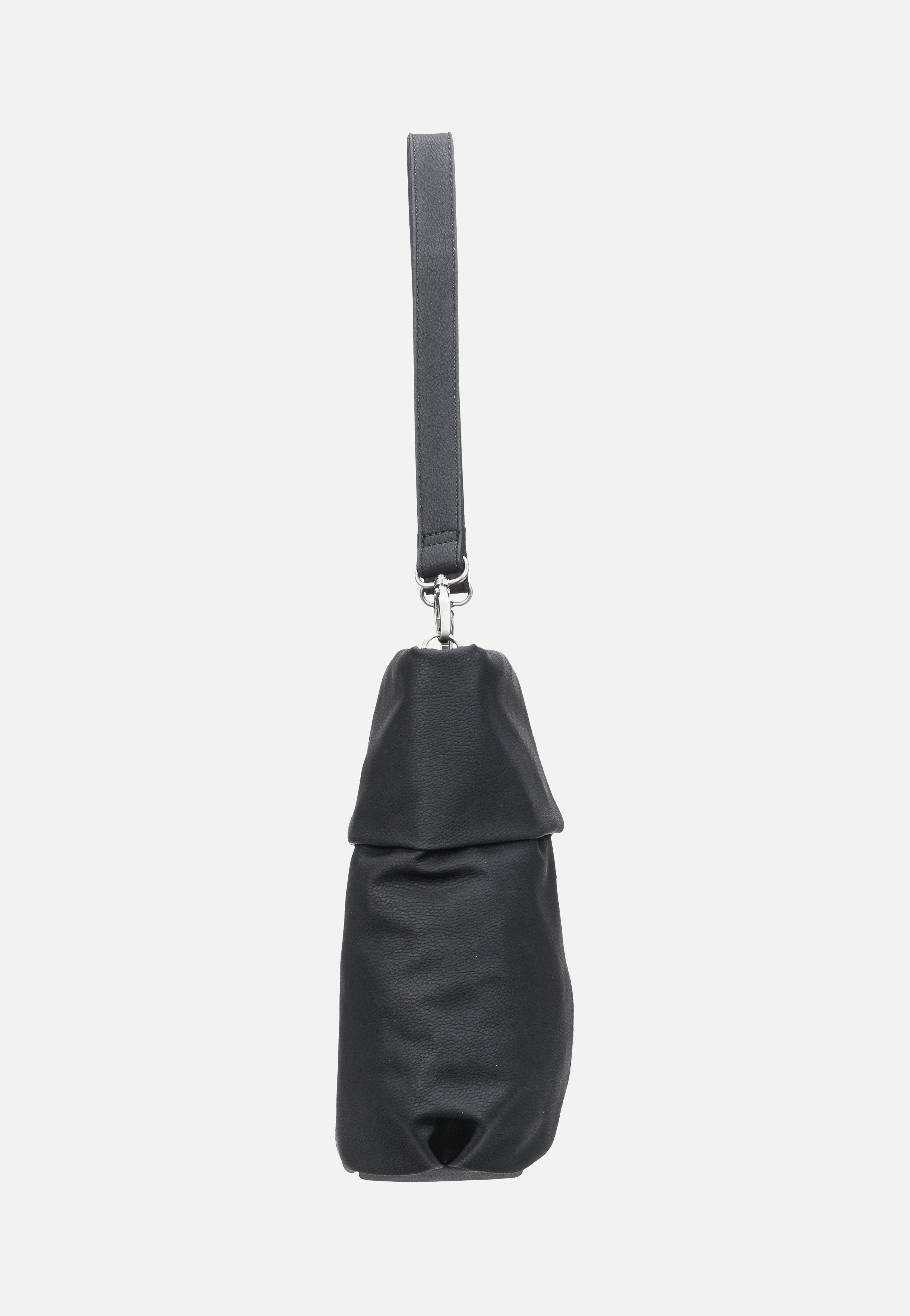 zwei Mademoiselle M90 Nubuk/Black Hobo Bag