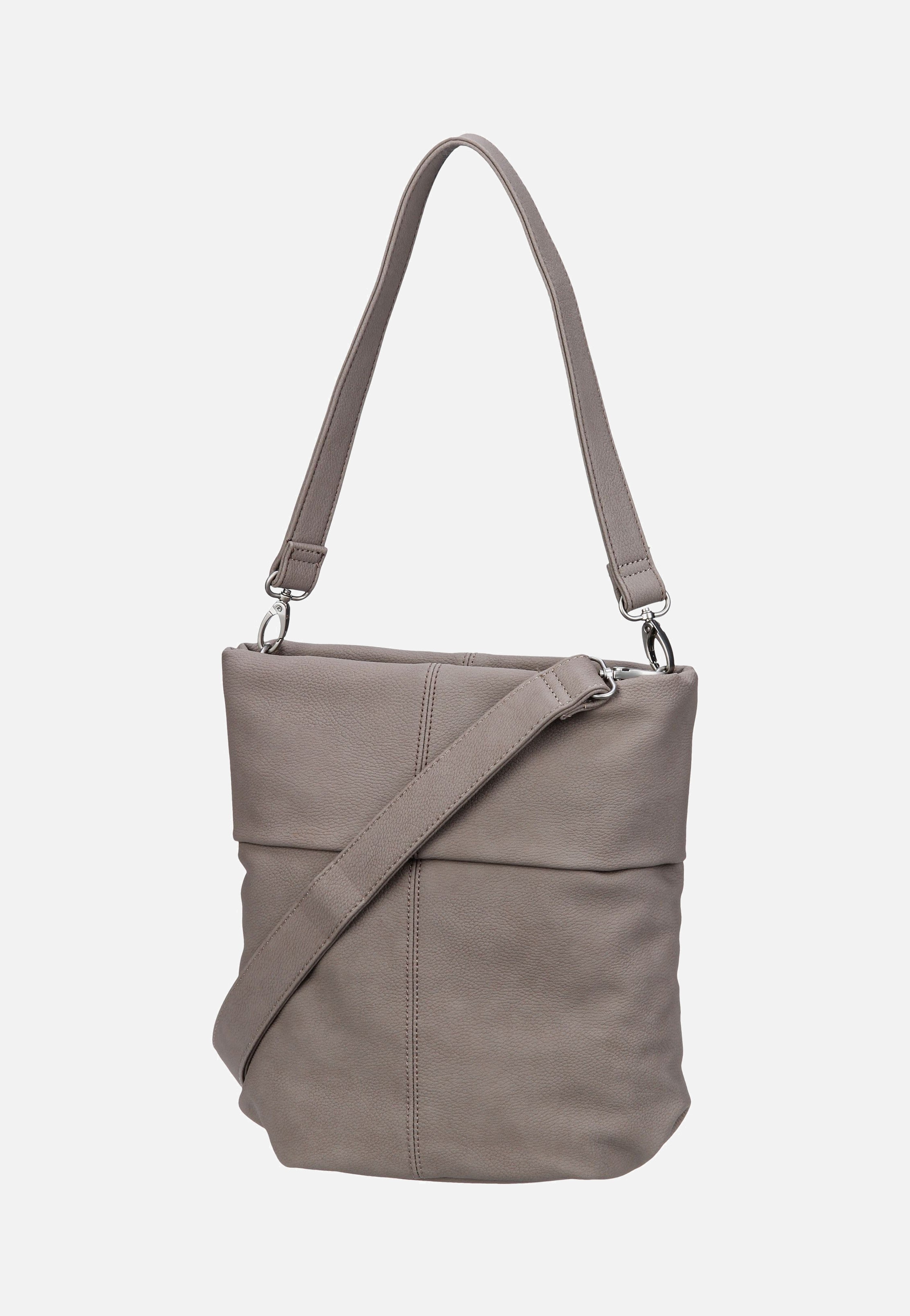 zwei Mademoiselle M90 Nubuk/Cappucino Hobo Bag