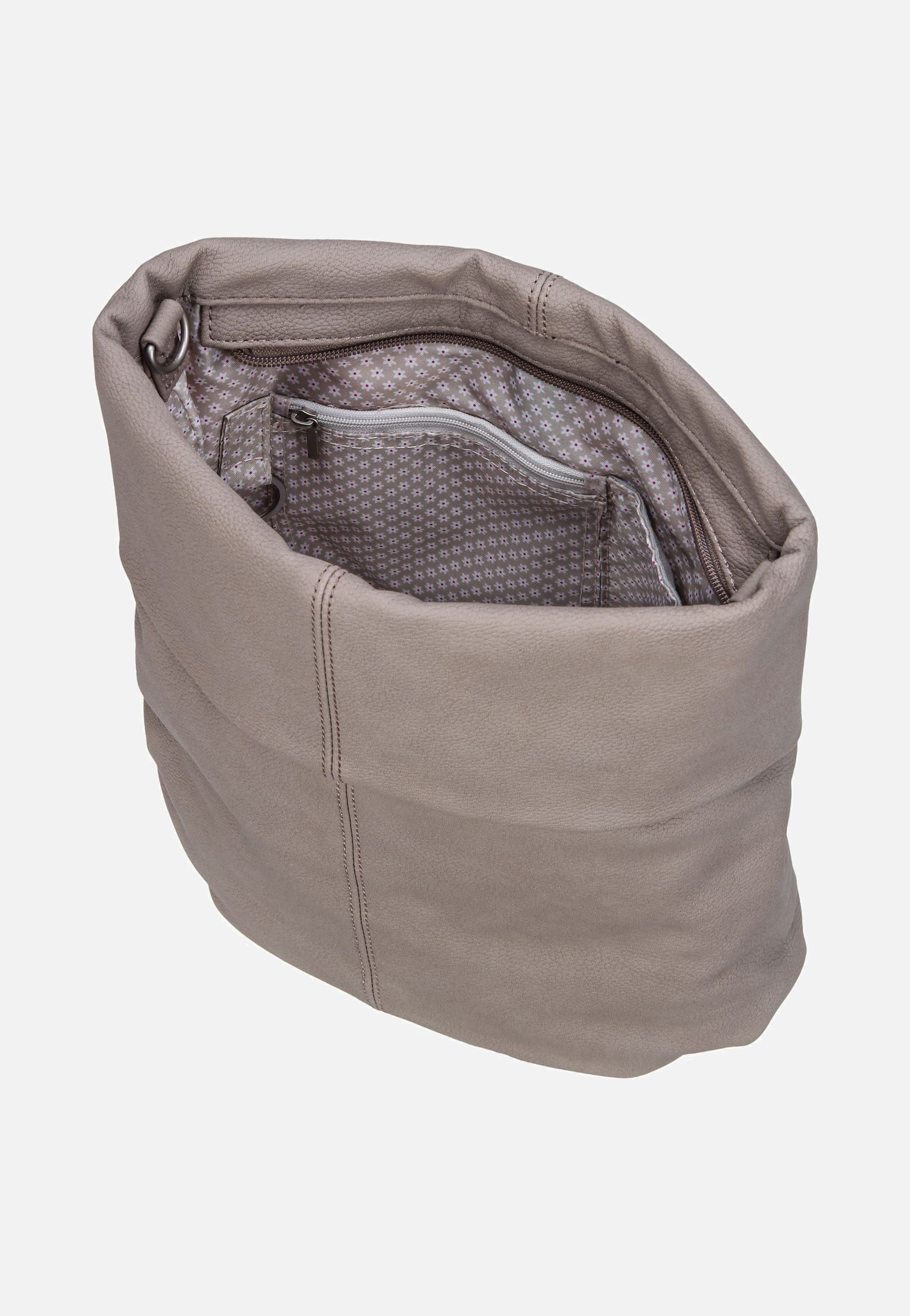zwei Mademoiselle M90 Nubuk/Cappucino Hobo Bag