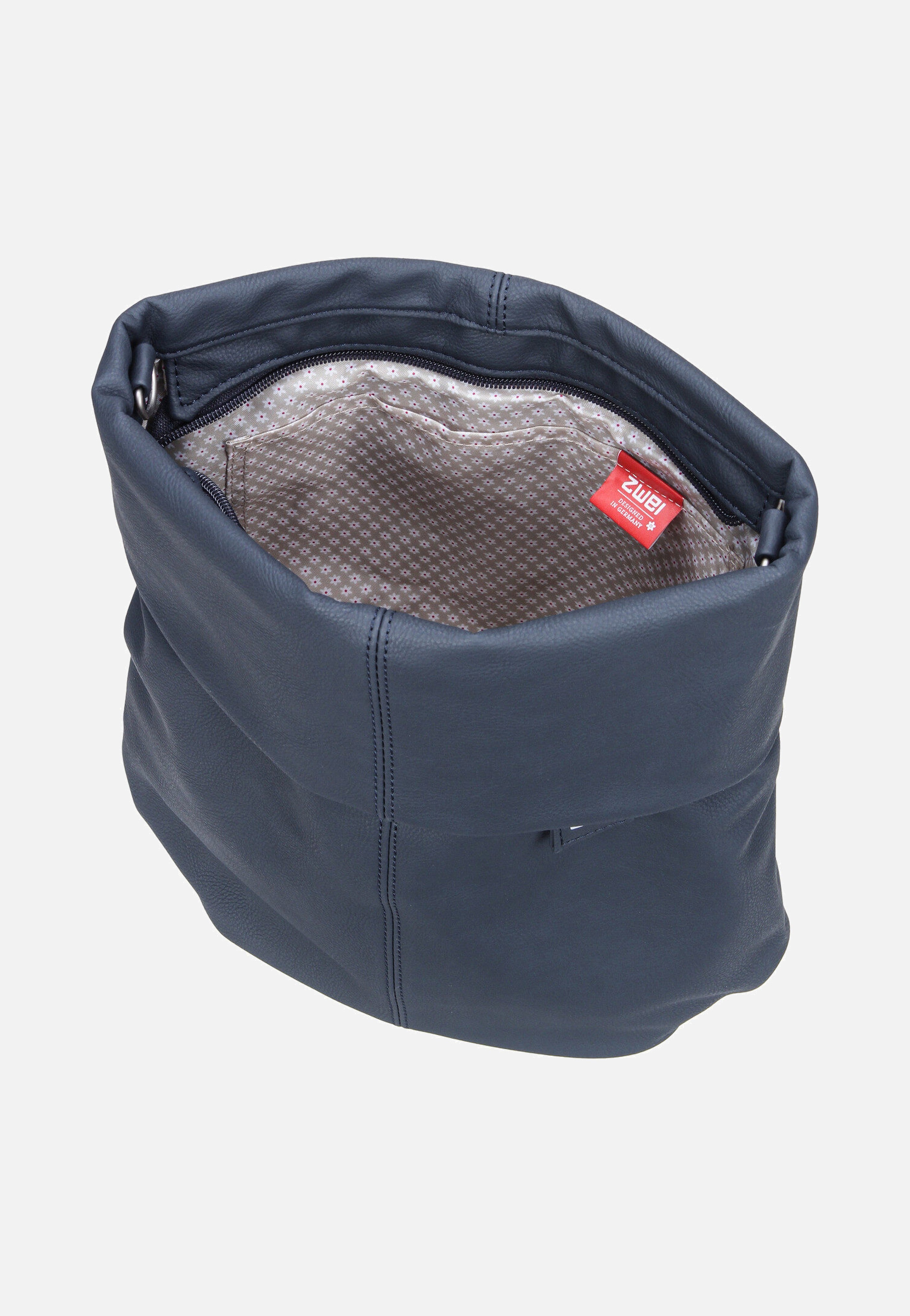 zwei Mademoiselle M90 Nubuk/Ink Hobo Bag