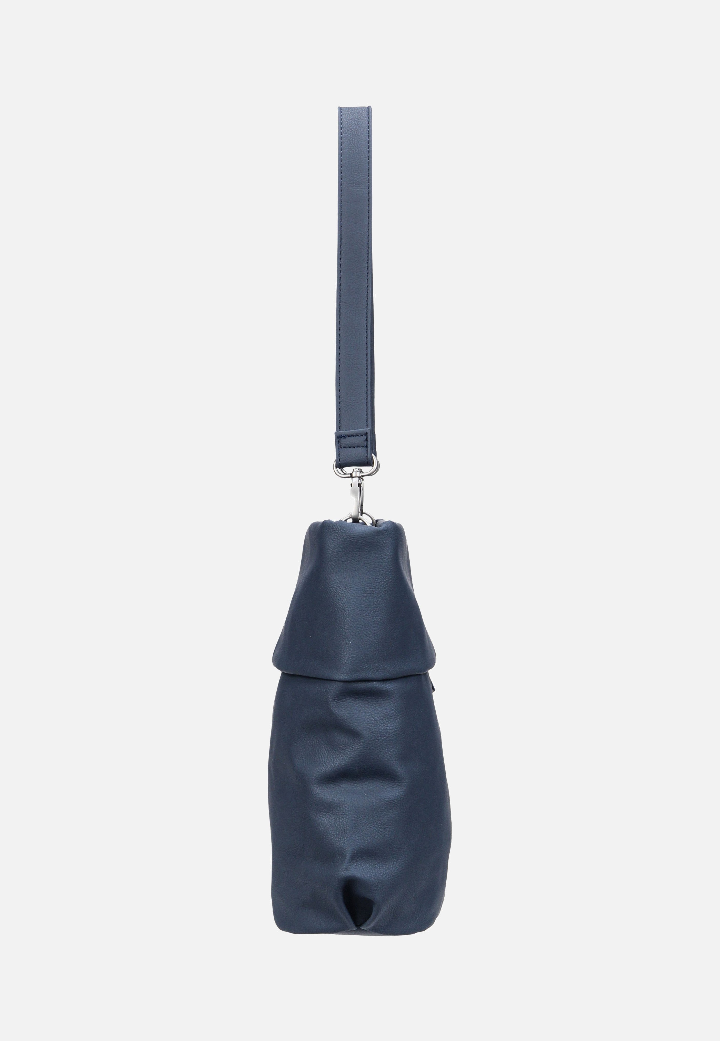 zwei Mademoiselle M90 Nubuk/Ink Hobo Bag