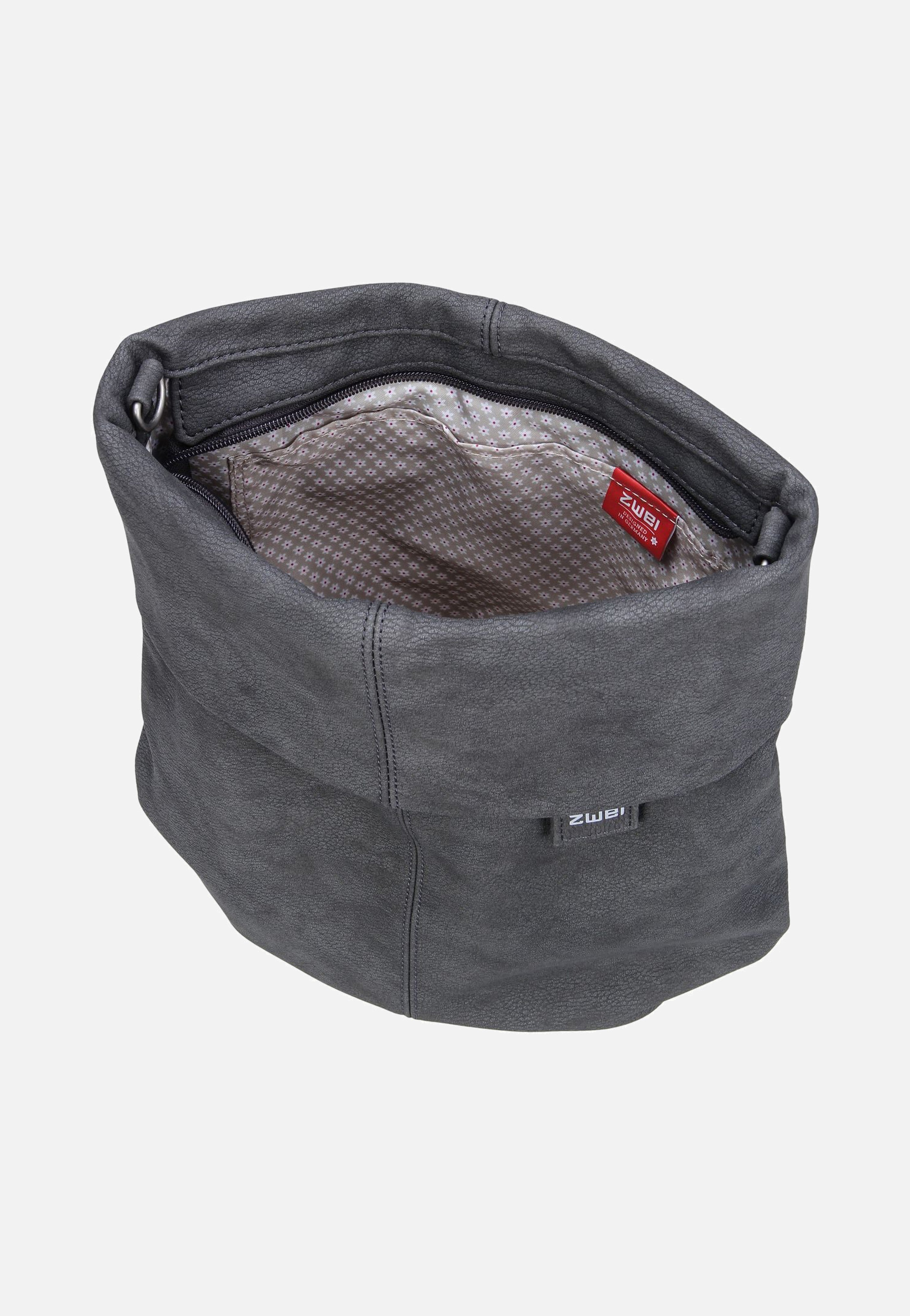 zwei Mademoiselle M90 Nubuk/Stone Hobo Bag