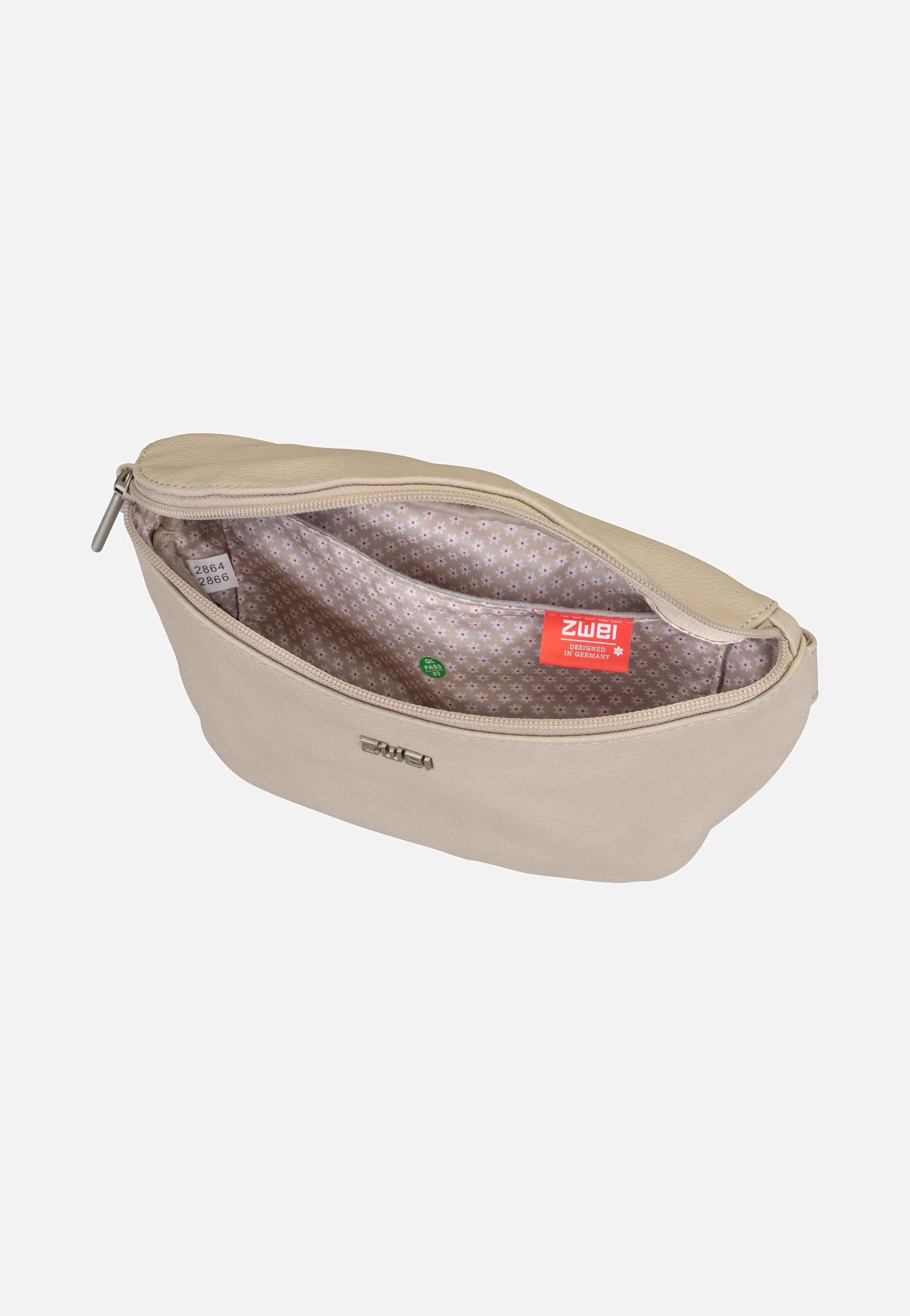 zwei Mademoiselle MH4 Nubuk/Linen Bauchtasche