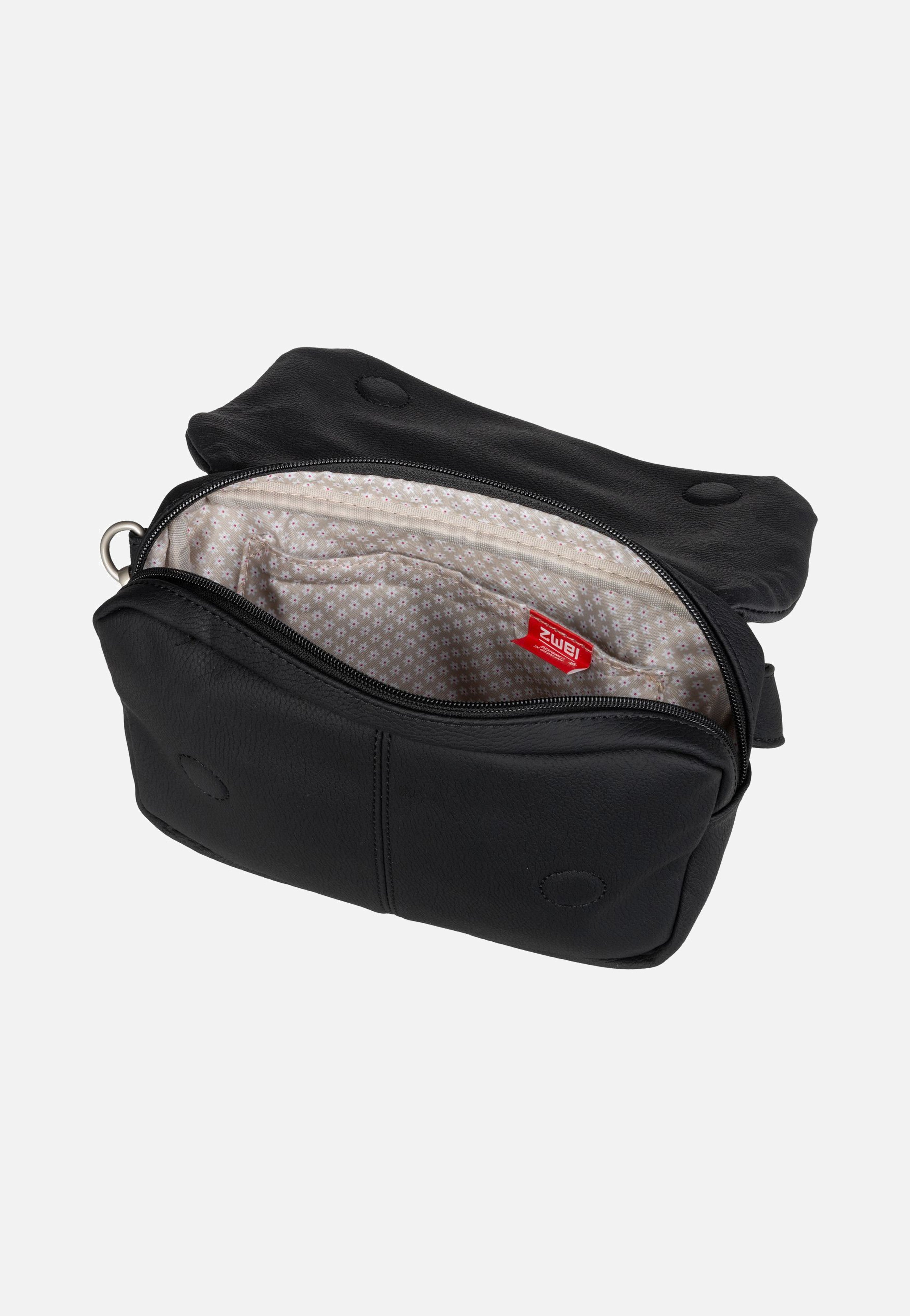zwei Mademoiselle MH40 Nubuk/Black Umhängetasche