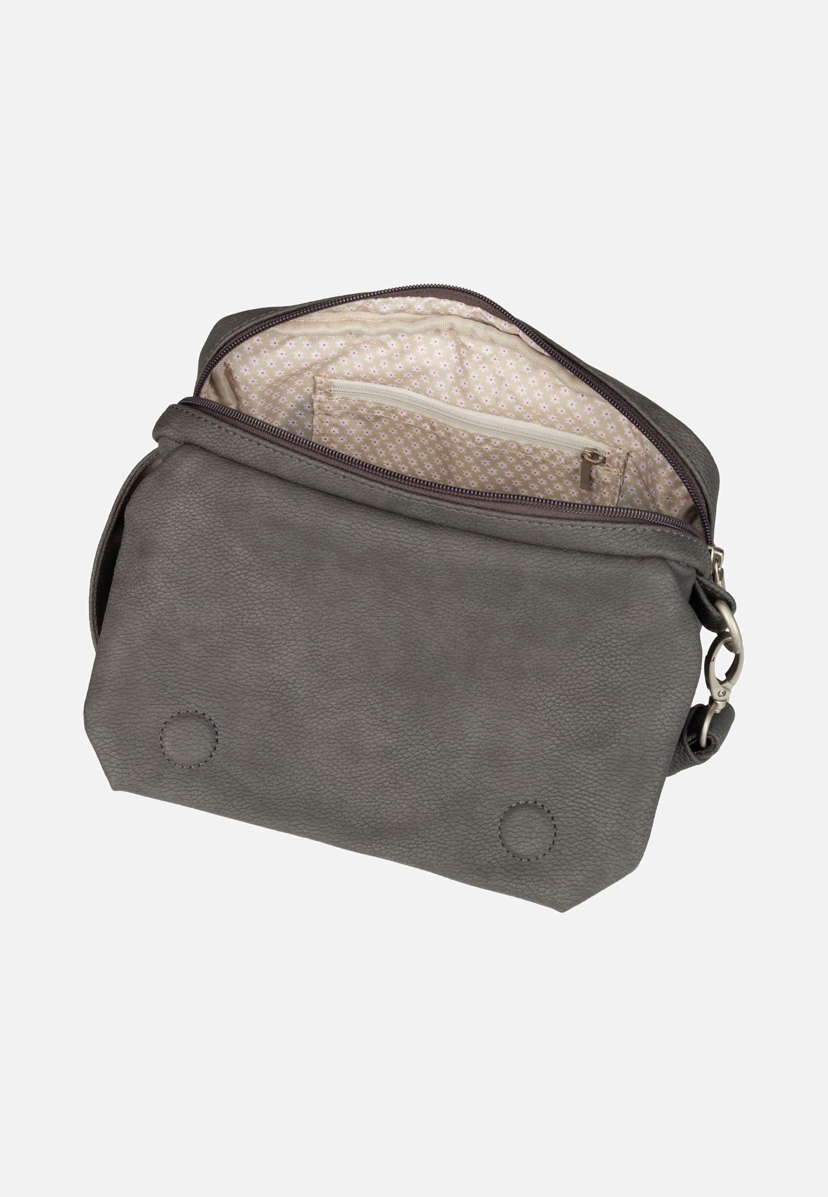 zwei Mademoiselle MH40 Nubuk/Stone Umhängetasche