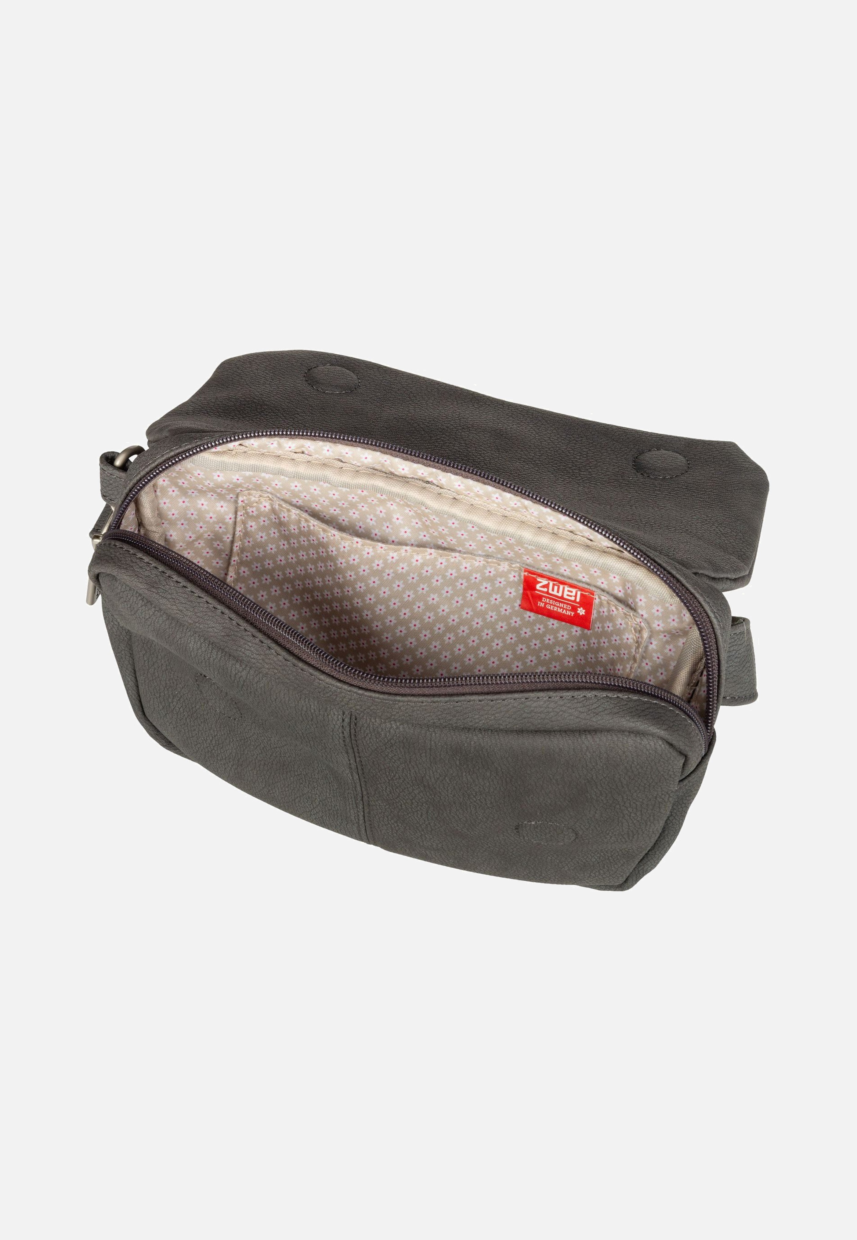 zwei Mademoiselle MH40 Nubuk/Stone Umhängetasche
