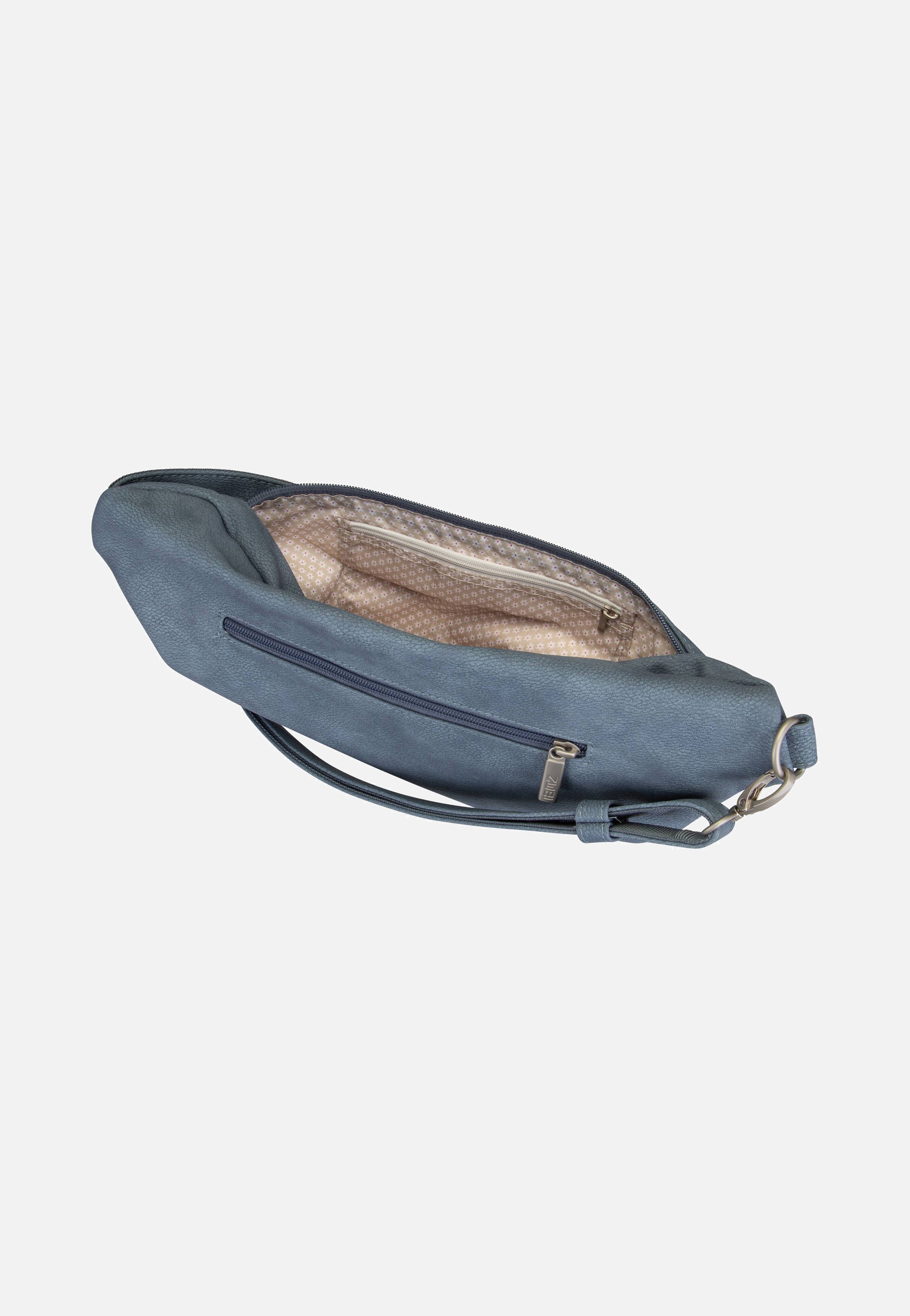 zwei Mademoiselle MH80 Nubuk/Sky Bauchtasche