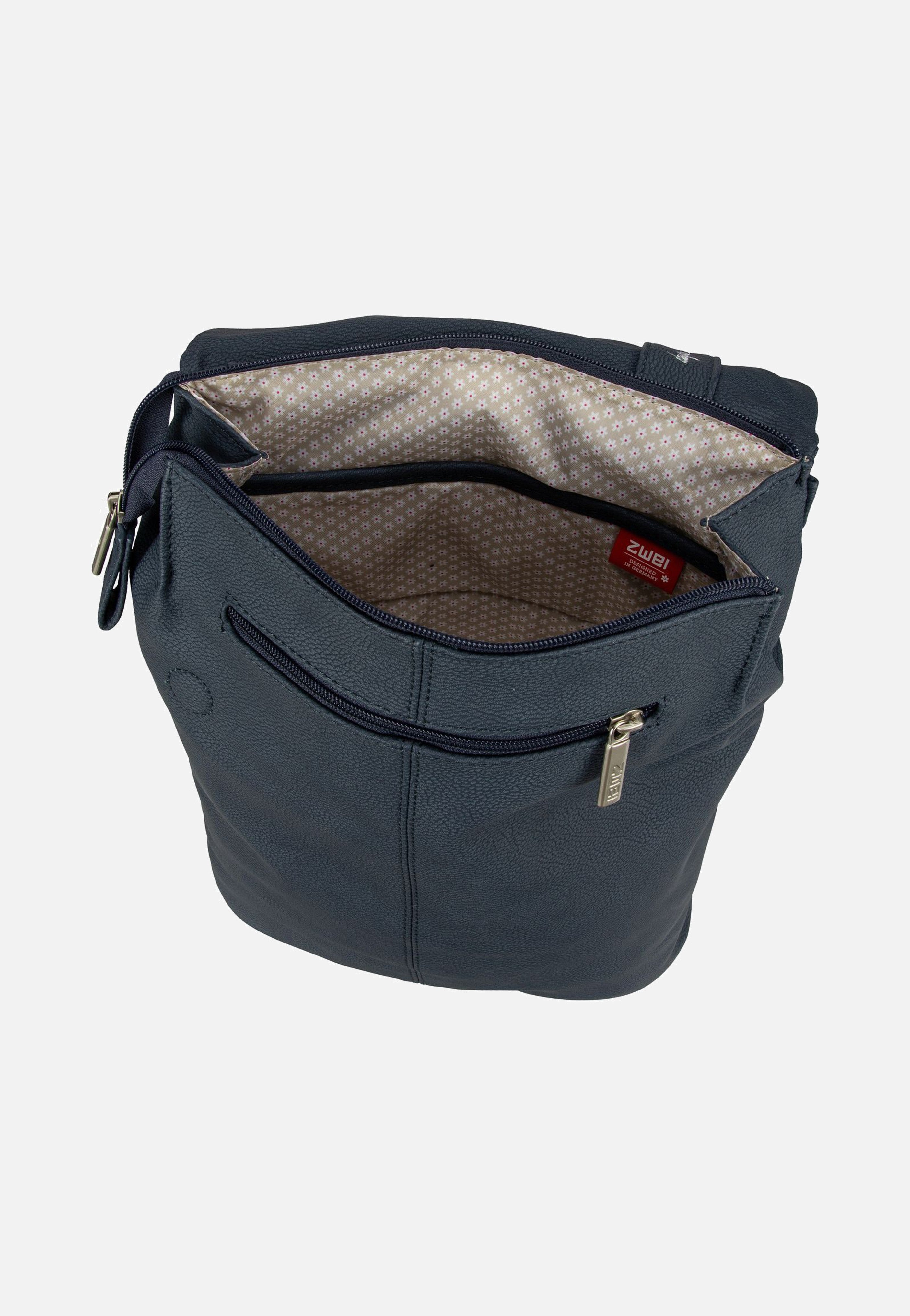zwei Mademoiselle MR13 Nubuk/Blue Rucksack