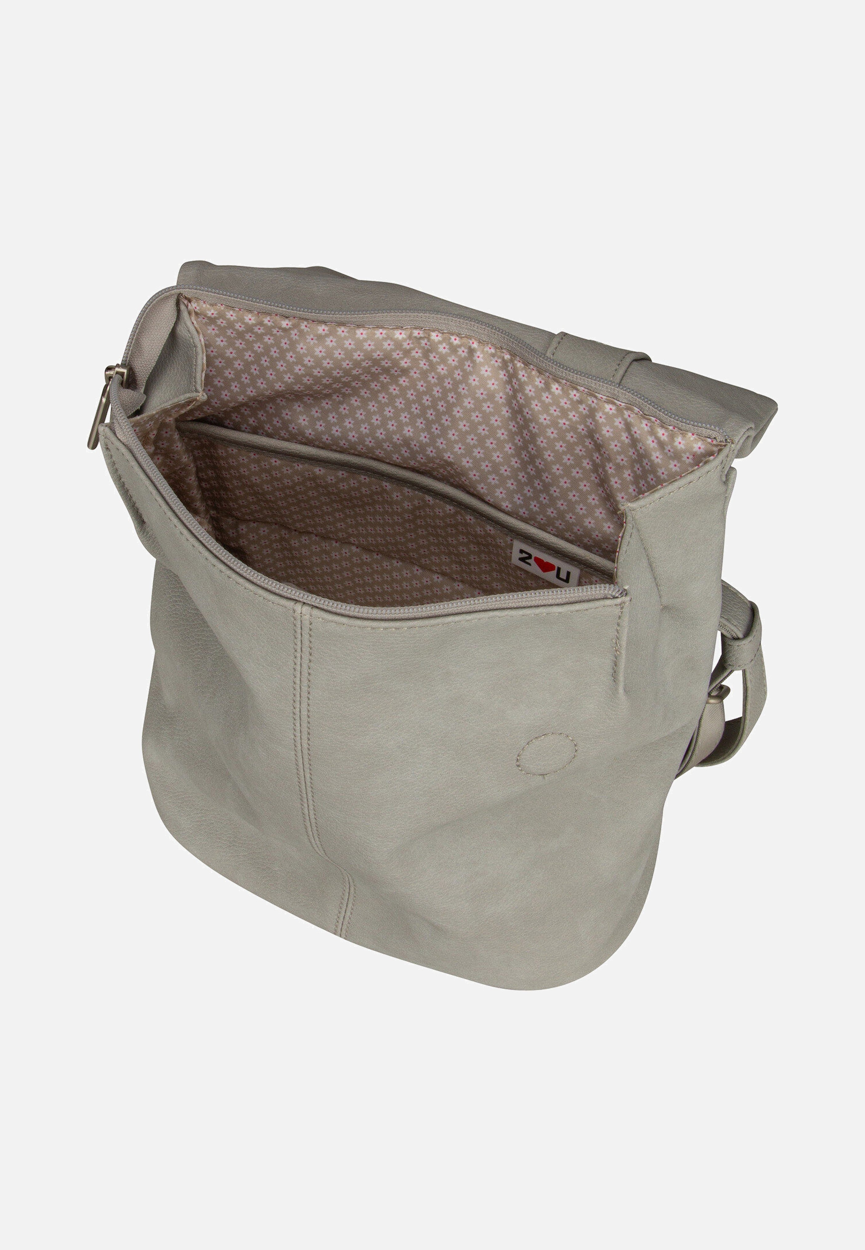 zwei Mademoiselle MR8 Nubuk/Ice Rucksack