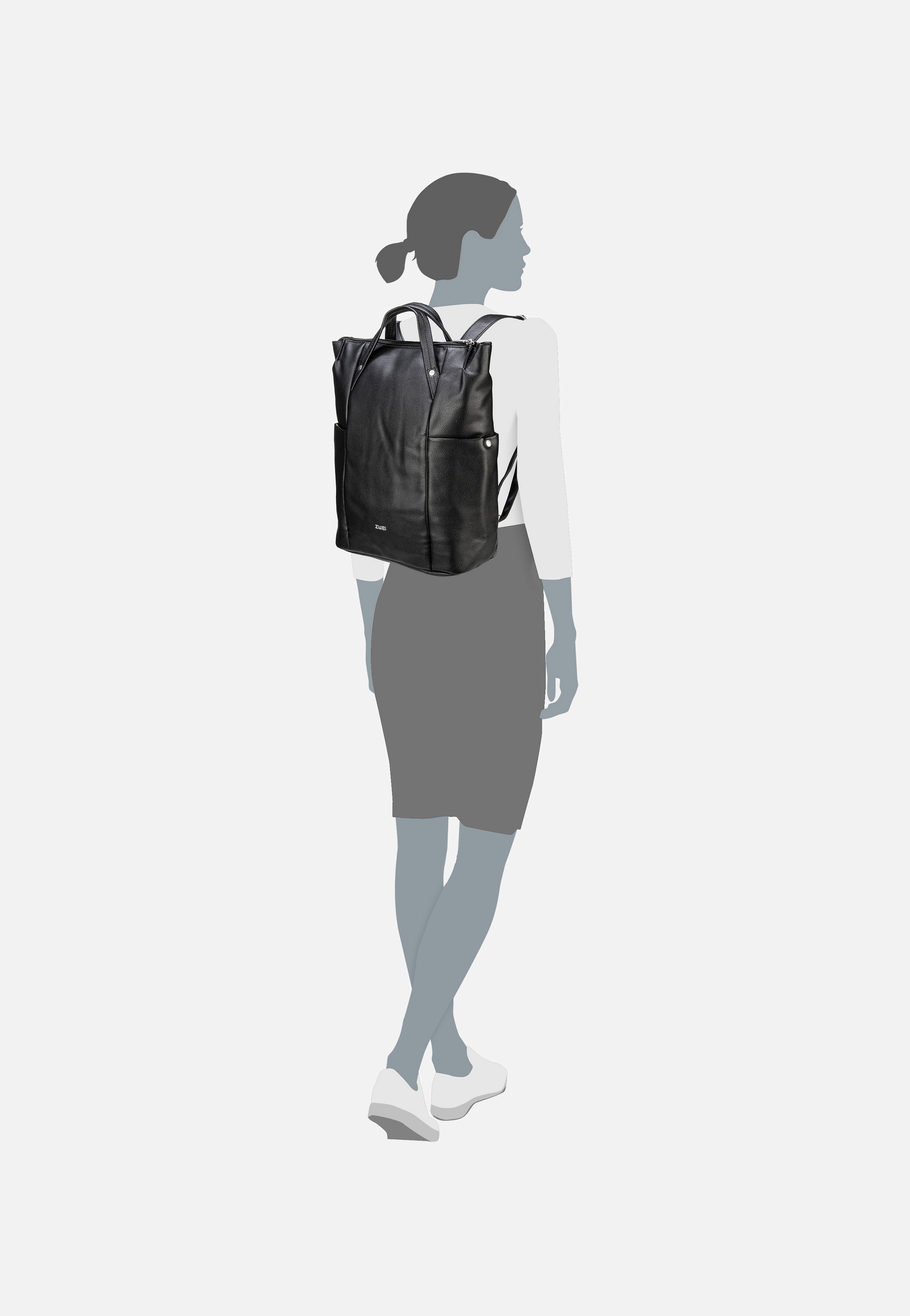 zwei Pia PIR150 Black Rucksack