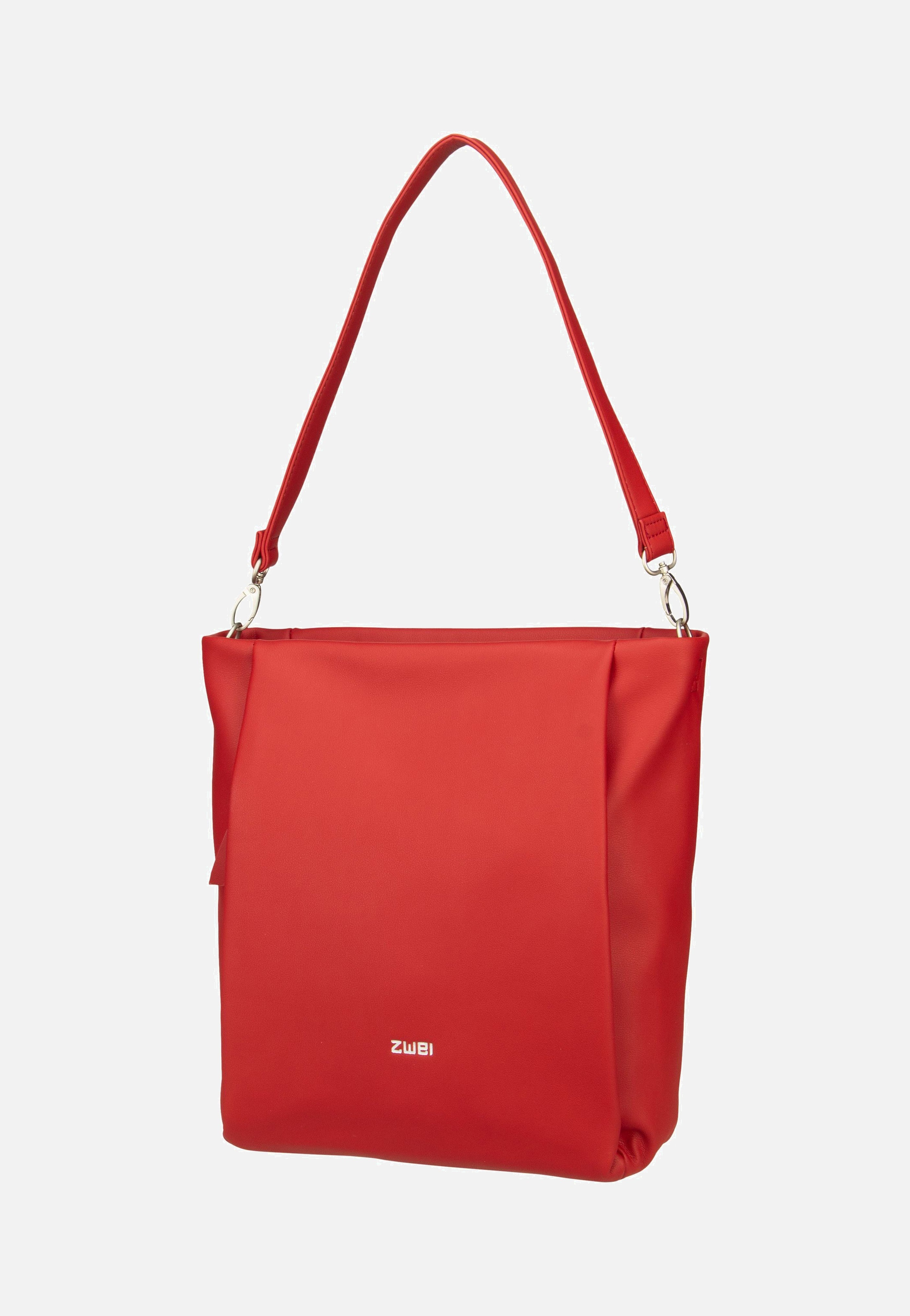 zwei Yuna YU120 Red Hobo Bag