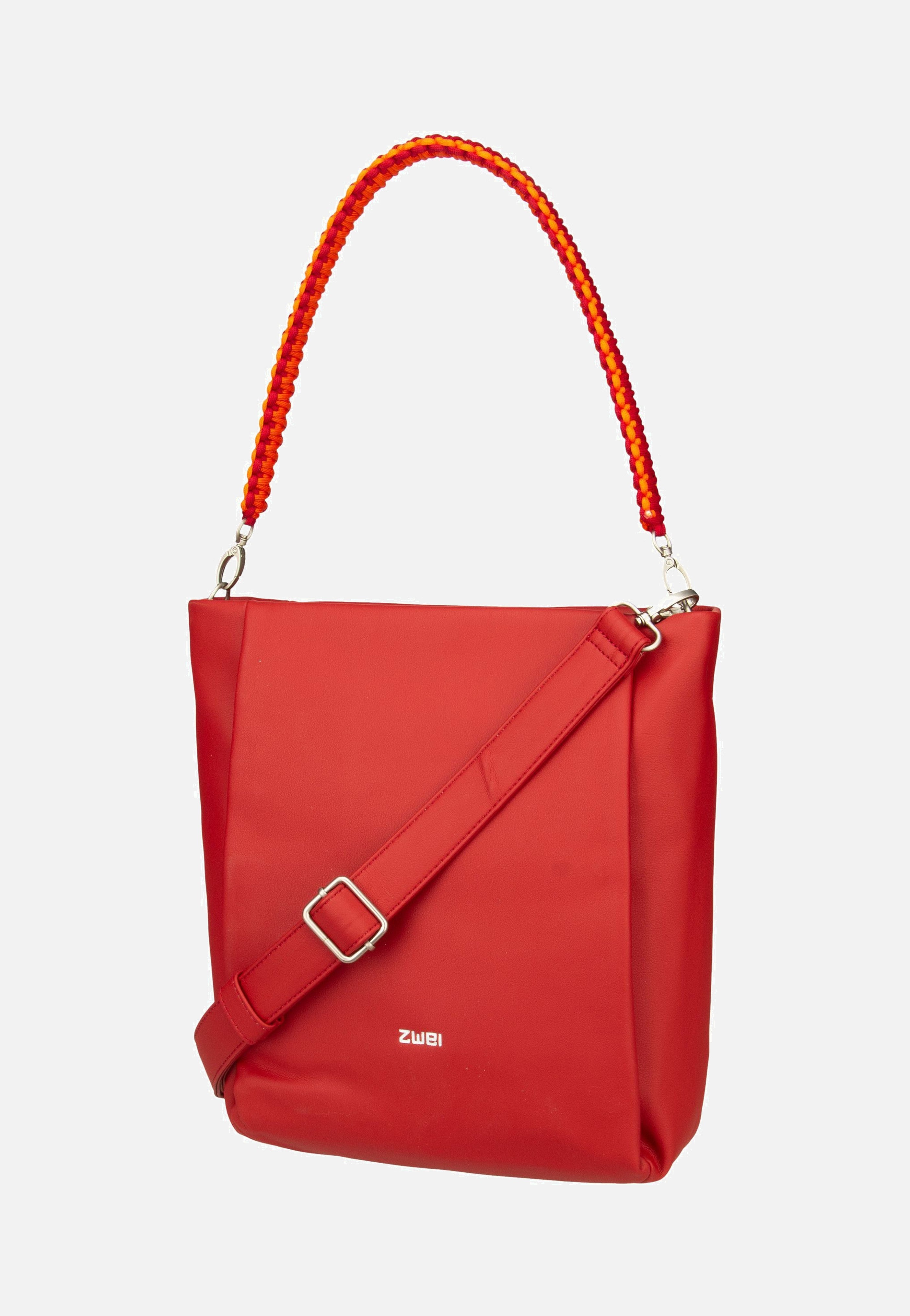 zwei Yuna YU120 Red Hobo Bag
