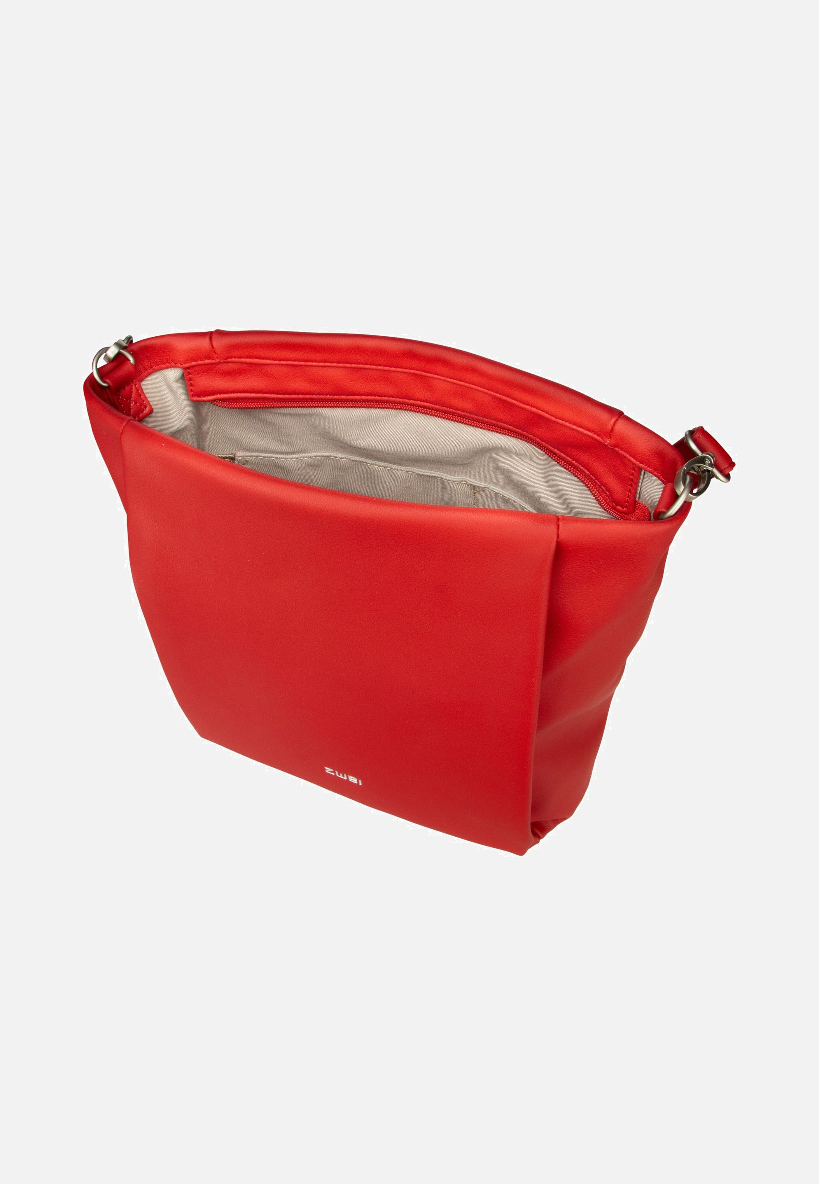zwei Yuna YU120 Red Hobo Bag