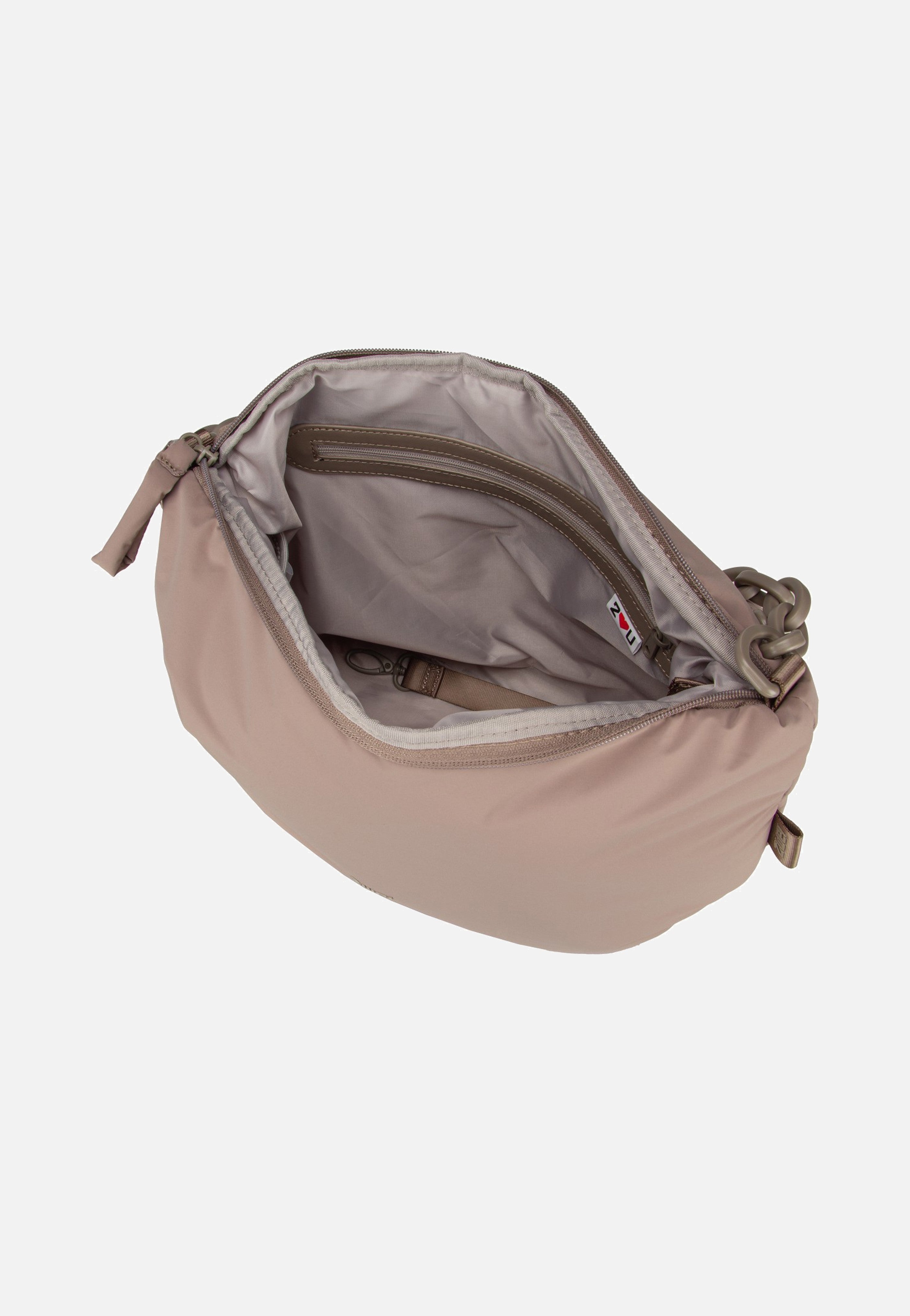 zwei Hannah HA140 Cappuccino Hobo Bag