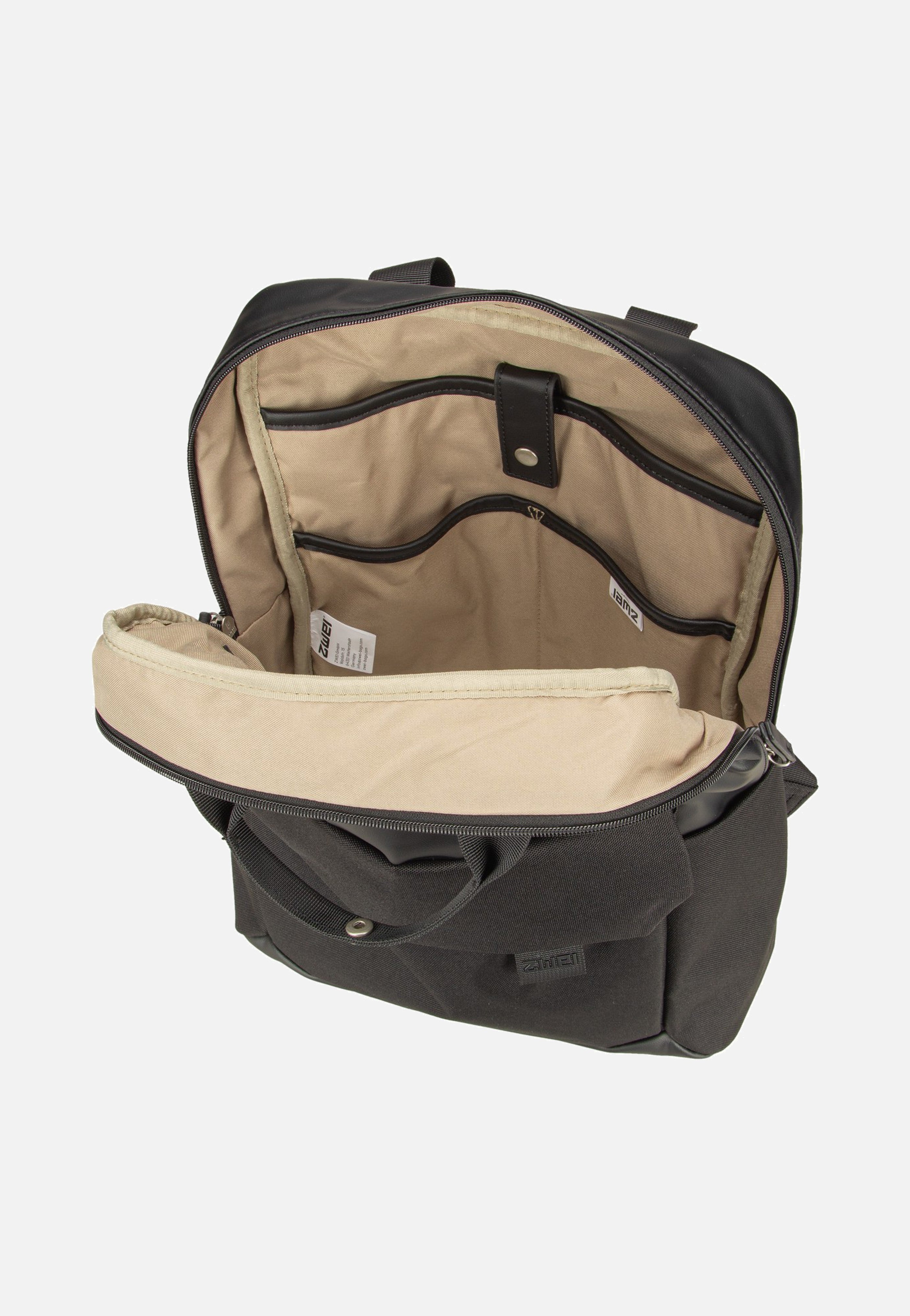 zwei Lou LUR160 Black Rucksack