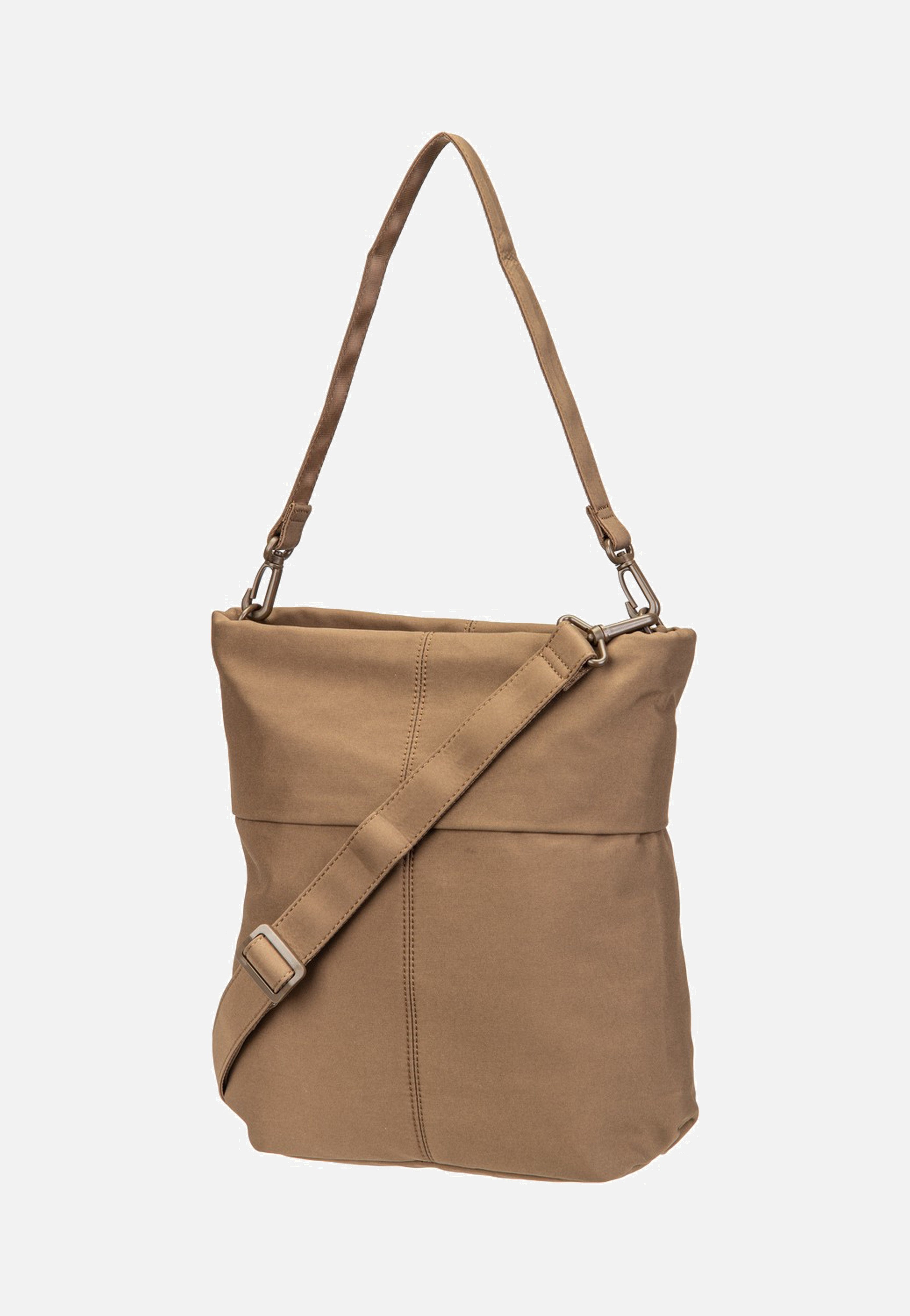 zwei Mademoiselle.Tex  MTX12 Brown Hobo Bag