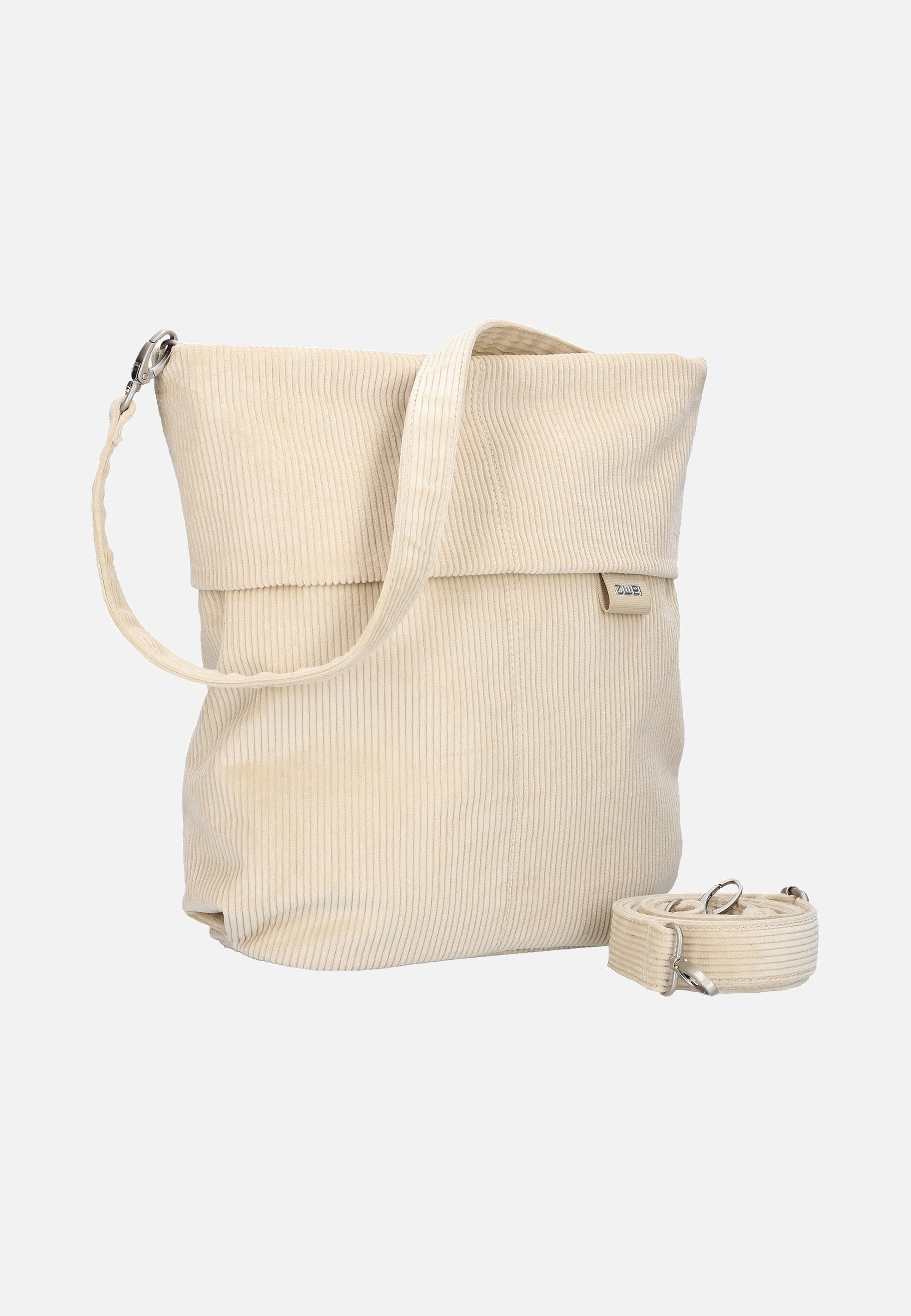 zwei Mademoiselle M12 Cord/Creme Hobo Bag