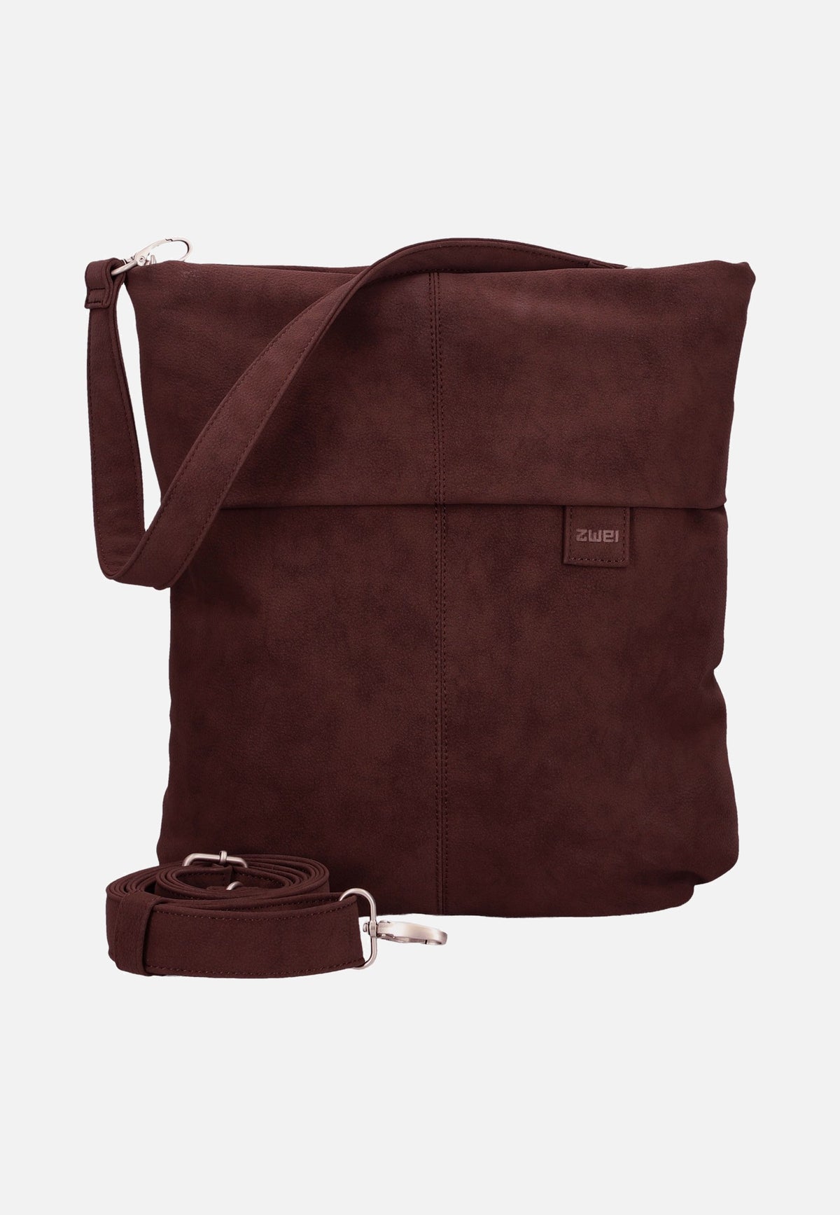 zwei Mademoiselle M12 Nubuk/Bordeaux Hobo Bag