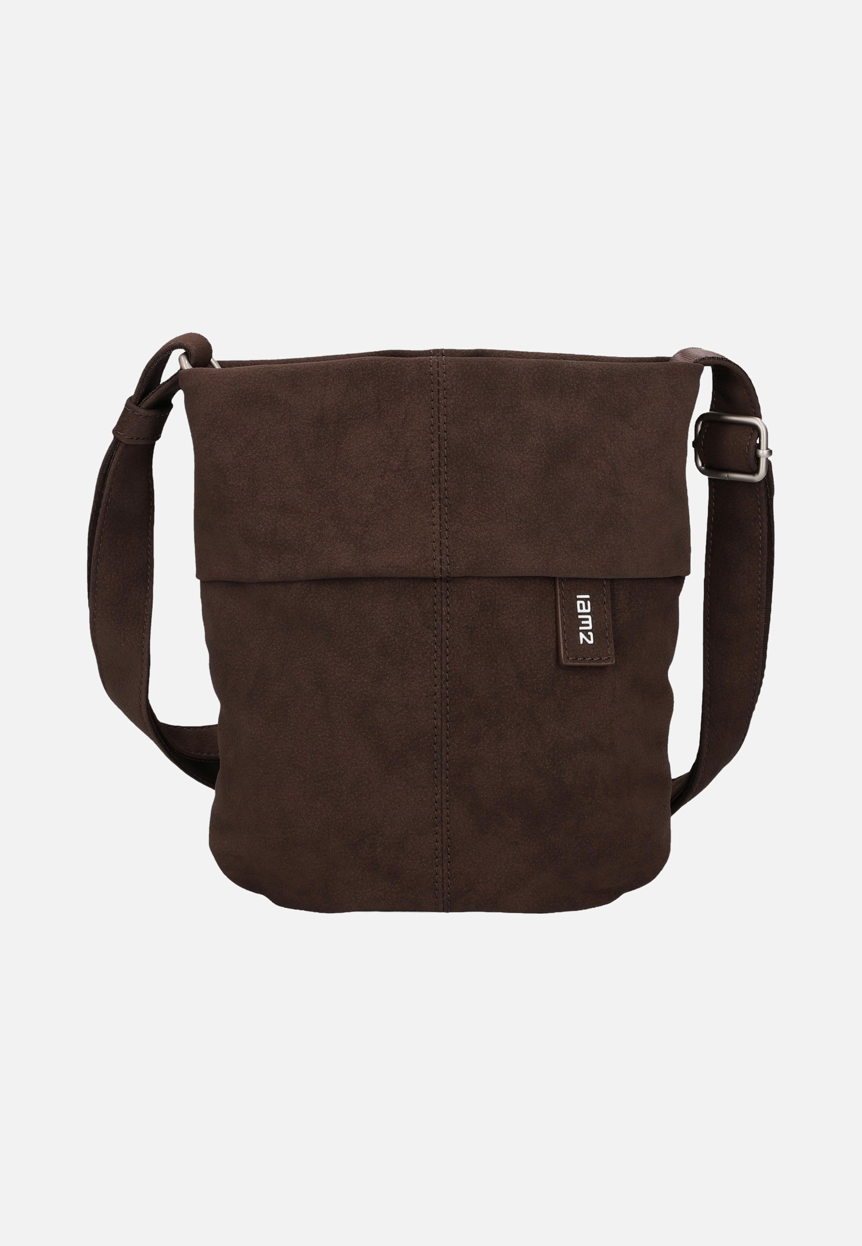 zwei Mademoiselle M45 Nubuk/Espresso Umhängetasche