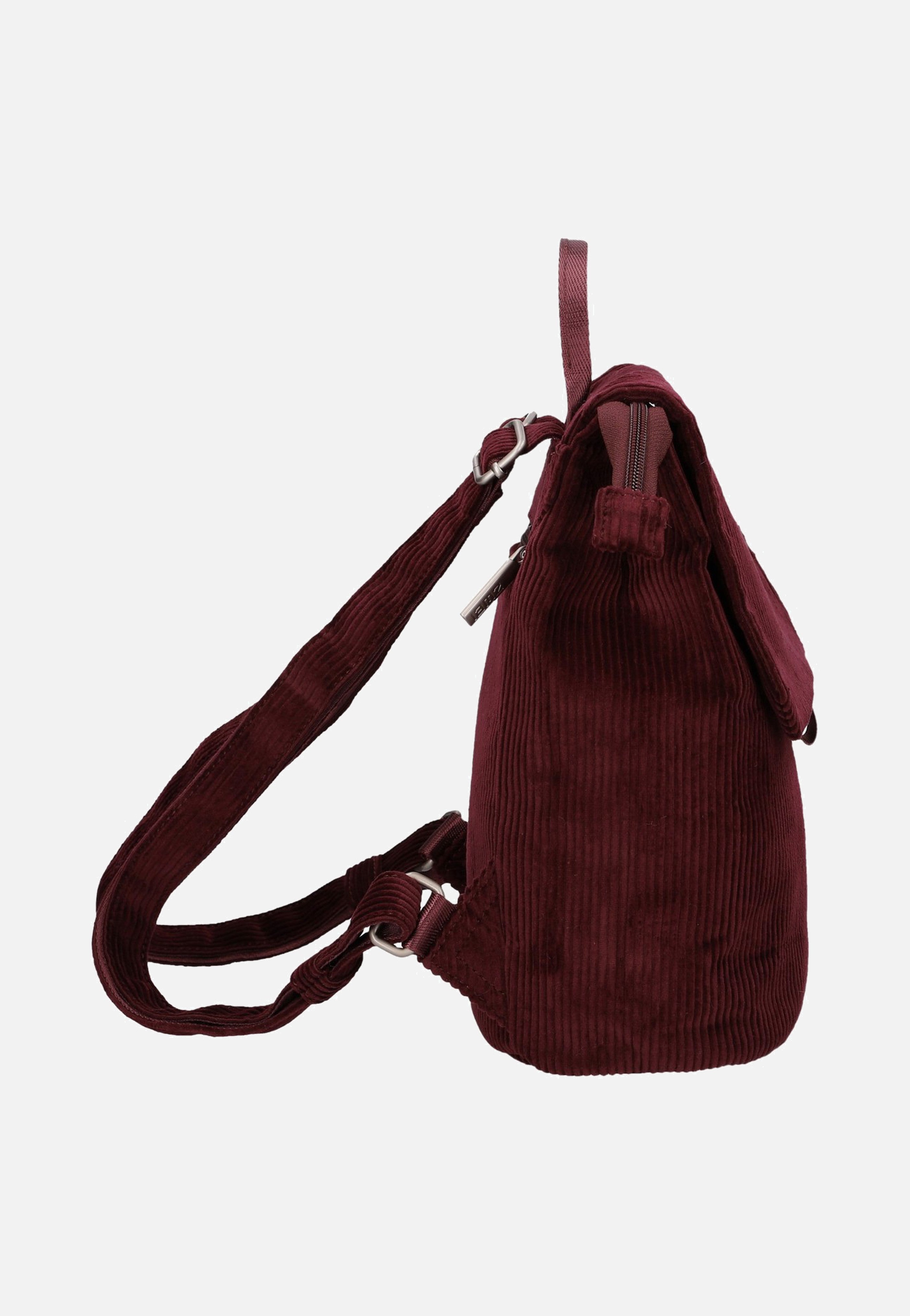 zwei Mademoiselle MR8 Cord/Bordeaux Backpack