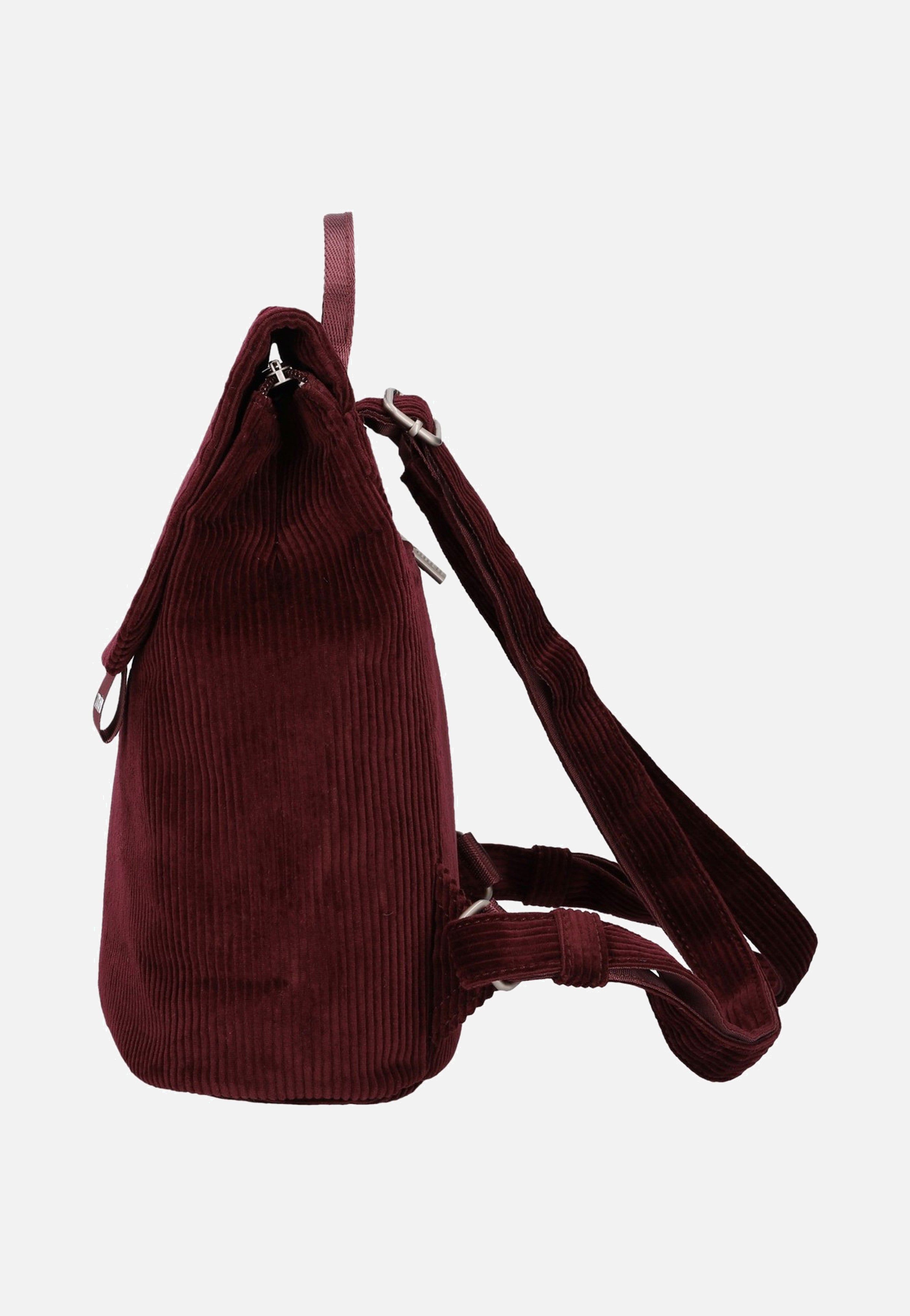 zwei Mademoiselle MR8 Cord/Bordeaux Backpack